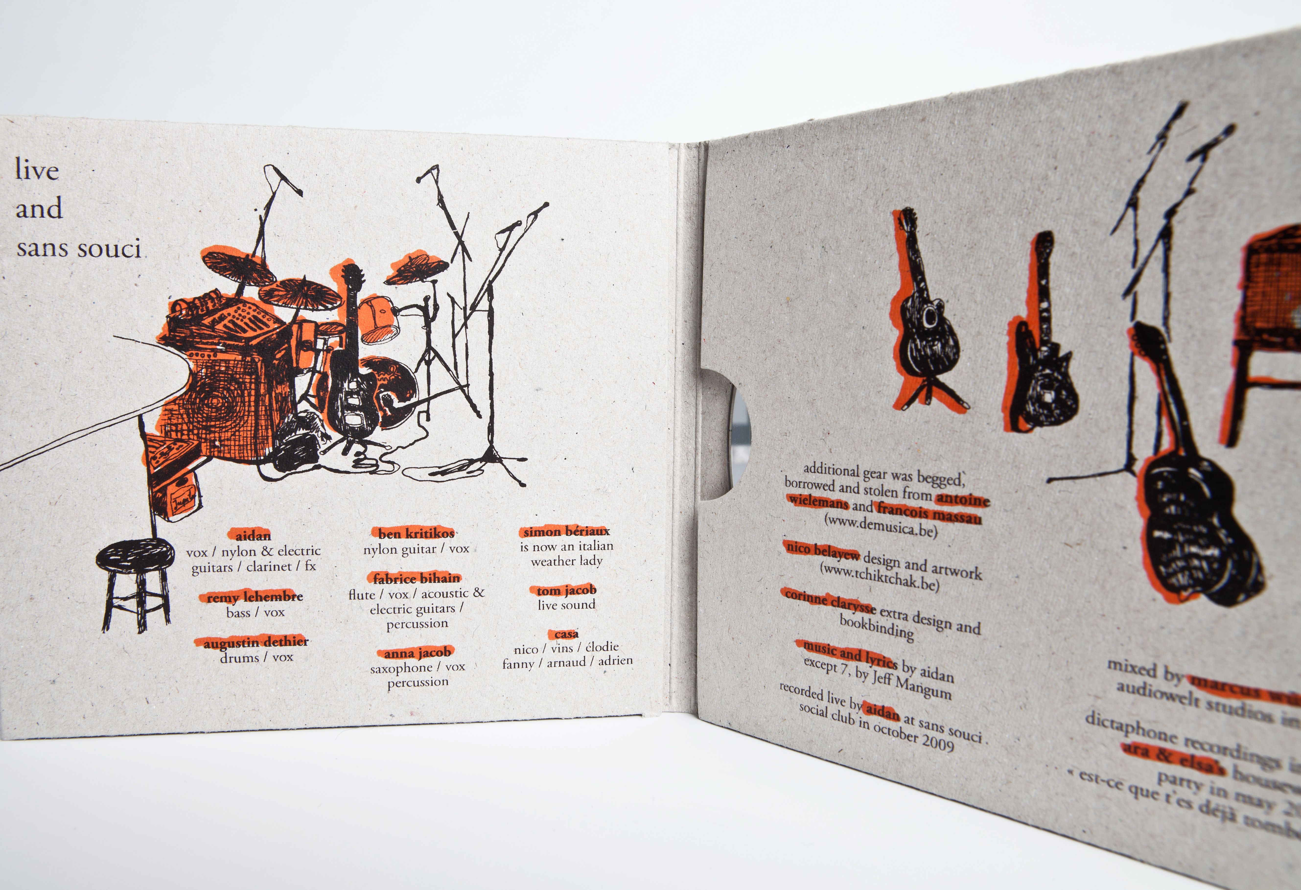 Thumbnail 2 von live and sans souci CD