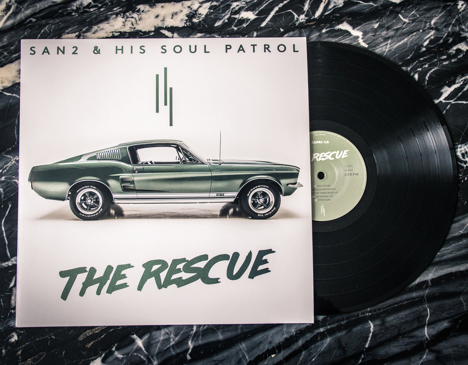 Produktbild für HIS SOUL PATROL - THE RESCUE VINYL
