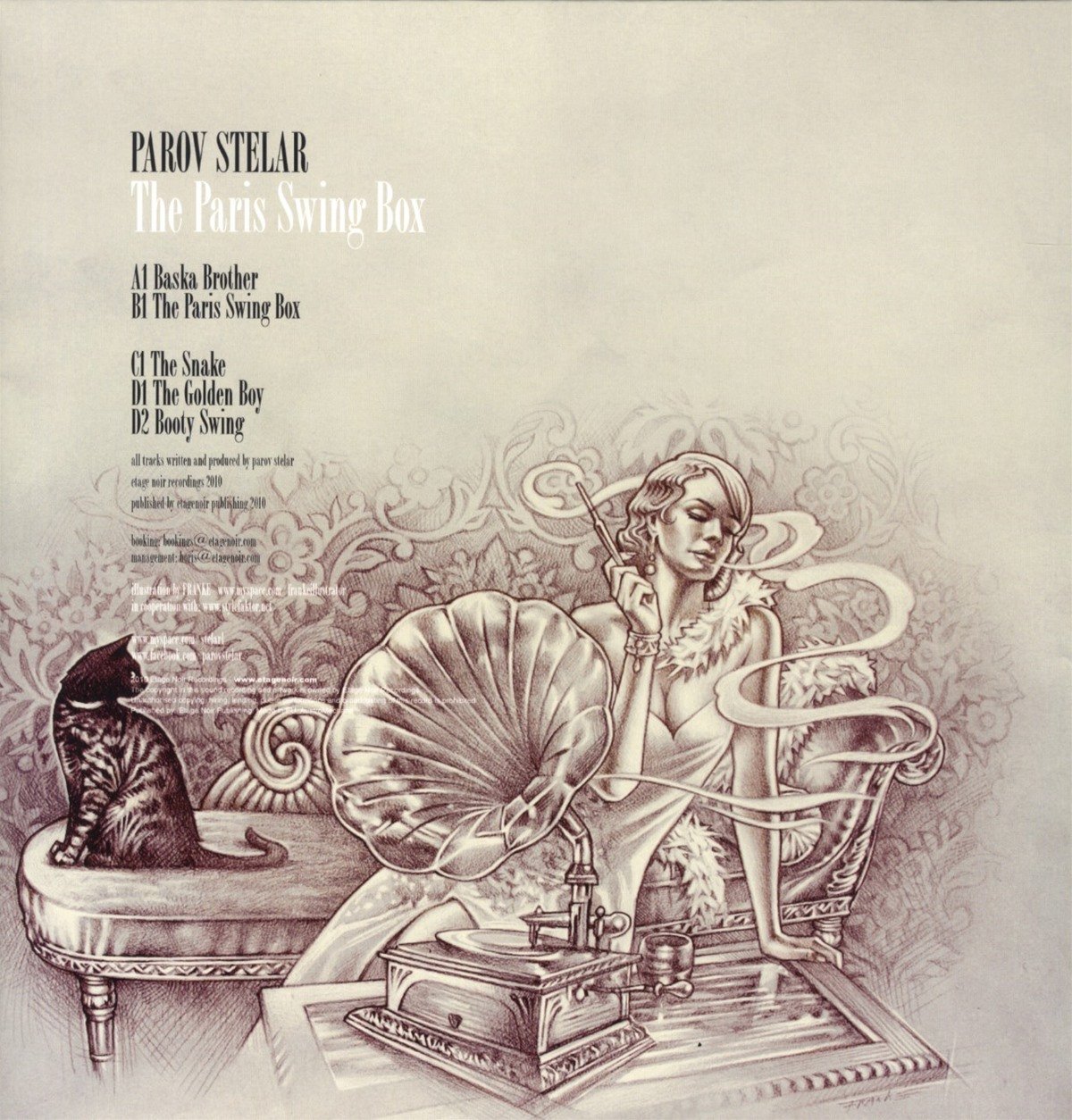 Thumbnail 2 von PAROV STELAR - The Paris Swingbox EP (CD)
