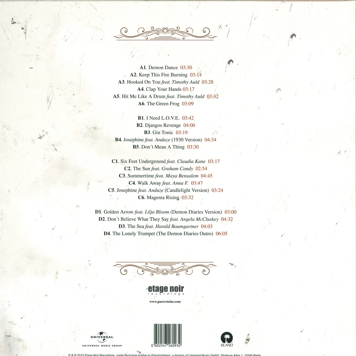 Thumbnail 2 von PAROV STELAR - The Demon Diaries (2XVinyl)