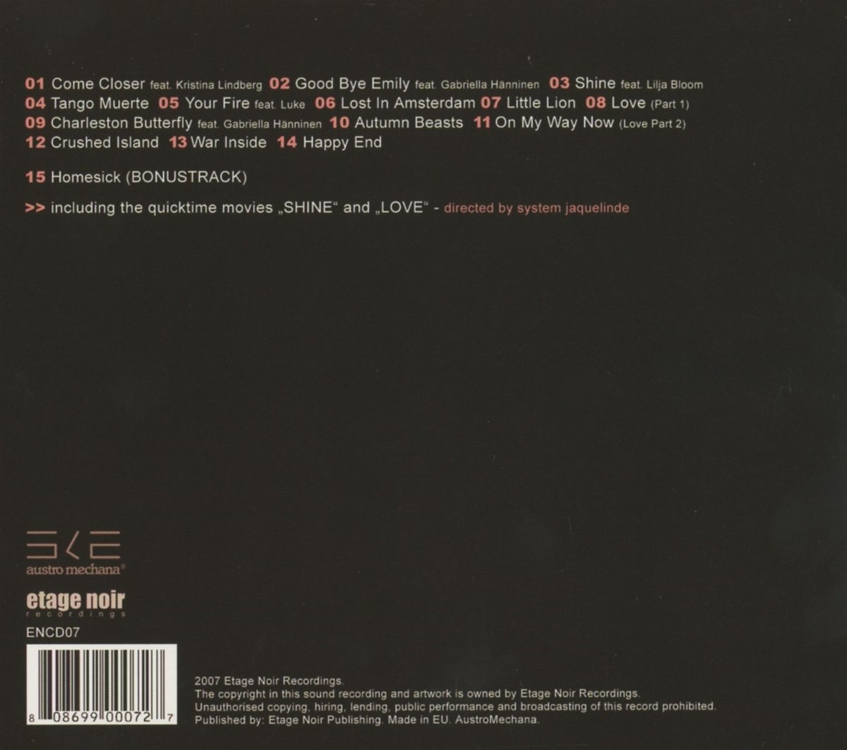 Thumbnail 2 von PAROV STELAR - Shine (CD)