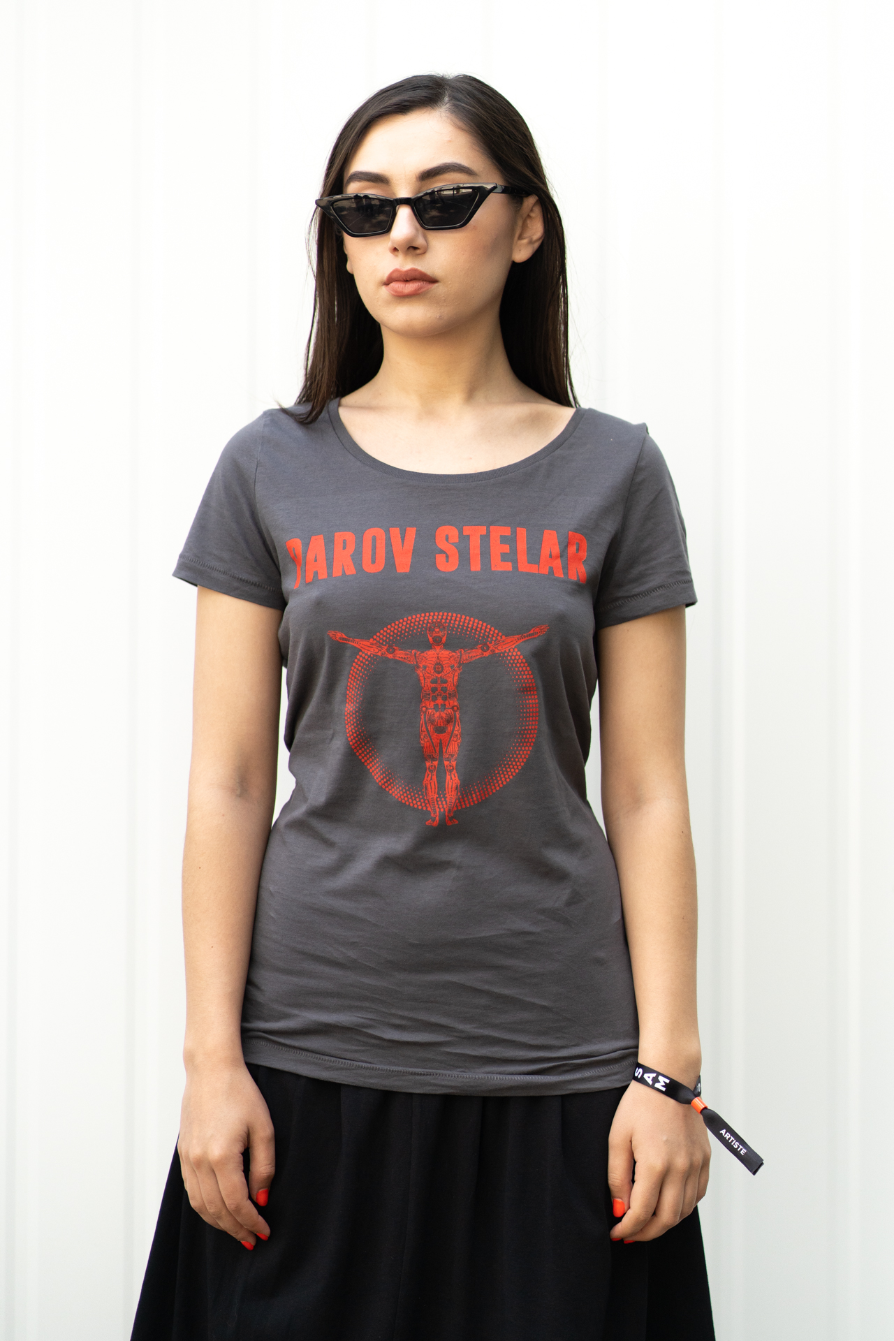 Produktbild für PAROV STELAR - T-Shirt Robo Woman Anthrazit