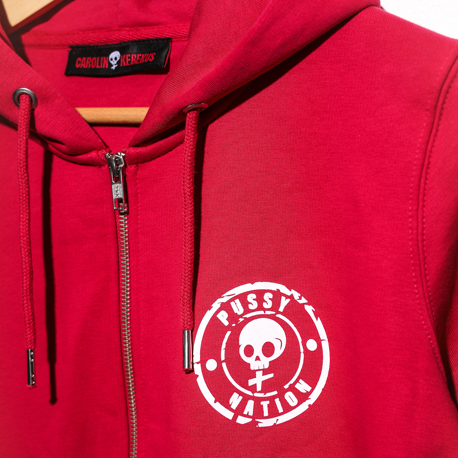 Thumbnail 2 von Carolin Kebekus - ZipperHoody Stempel, pink