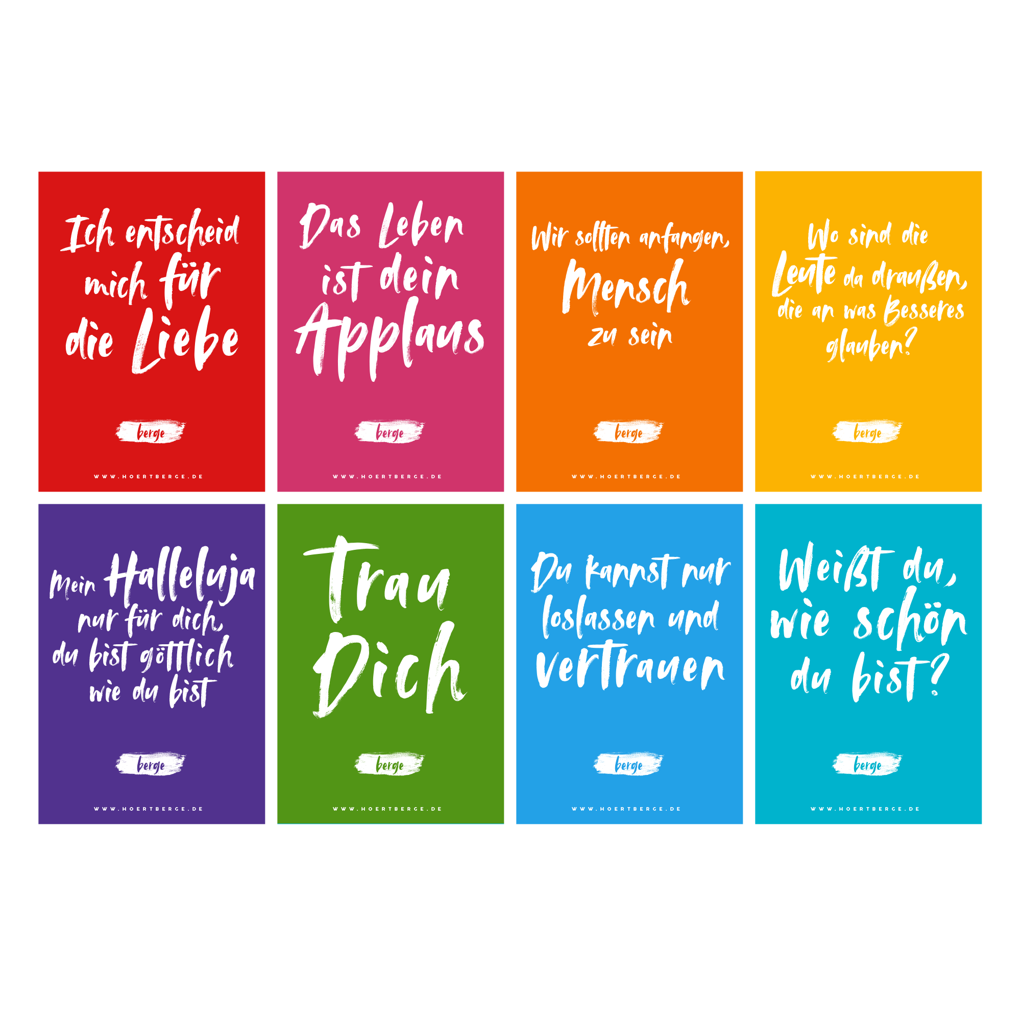 Hauptbild von Postkarten - Set „Für die Liebe“