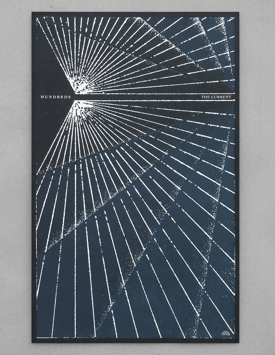 Produktbild für Hundreds - Siebdruck Poster (streng limitiert)
