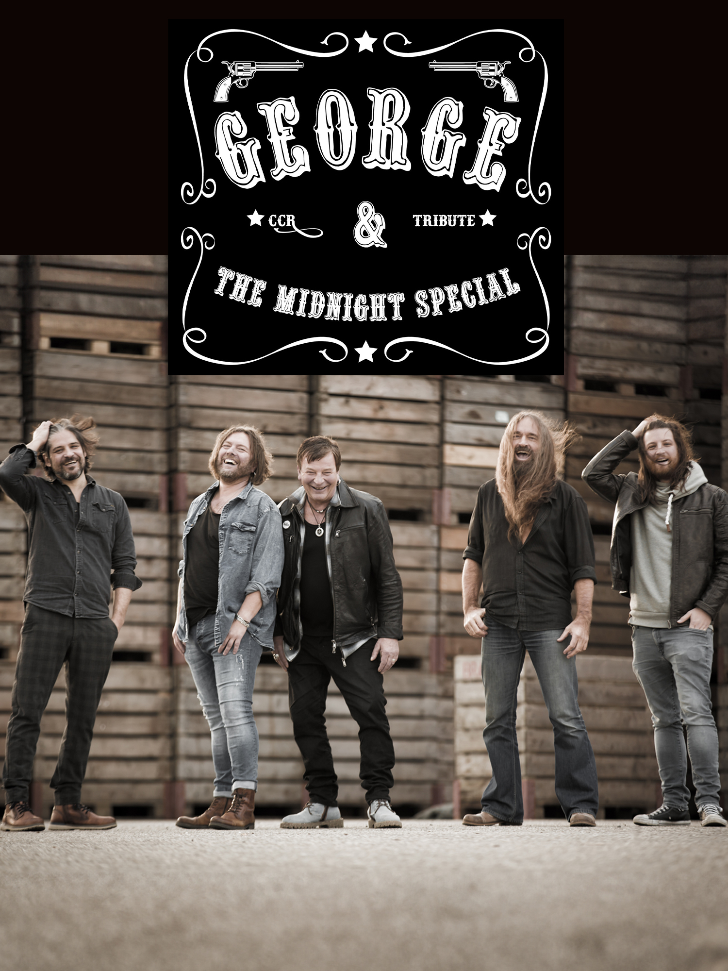 Veranstaltungsbild für George & The Midnight Special – A Tribute to Creedence Clearwater Revival