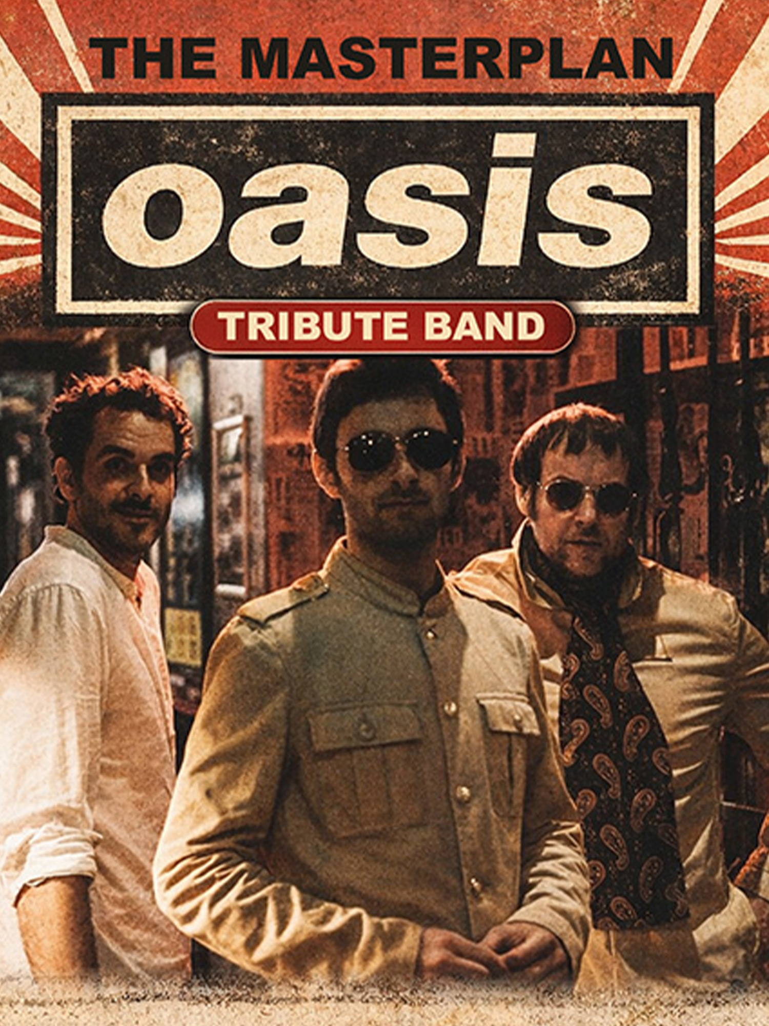 Veranstaltungsbild für THE MASTERPLAN - Die Oasis Tribute Band