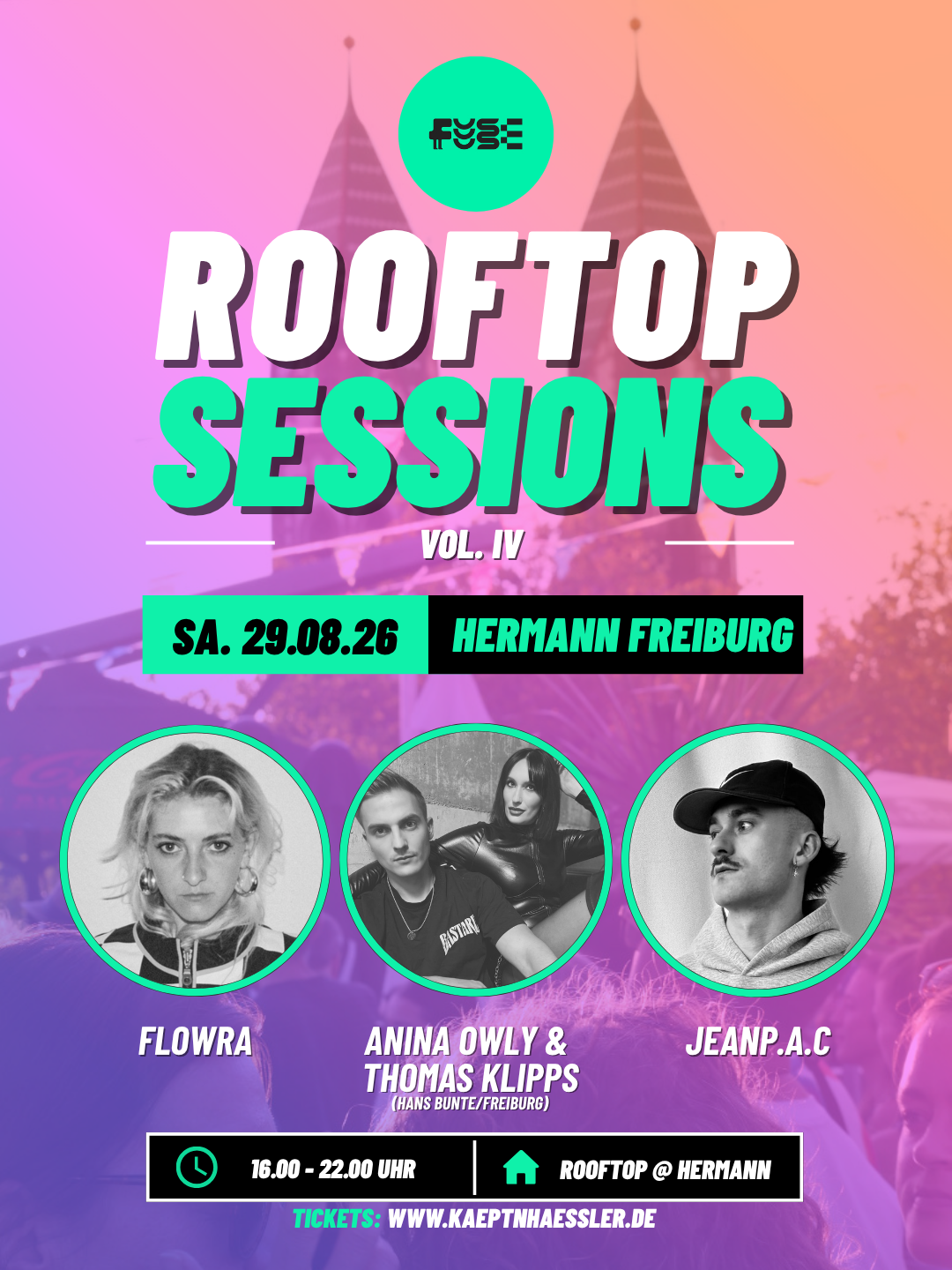 Veranstaltungsbild für FUSE - ROOFTOP SESSION Vol. IV