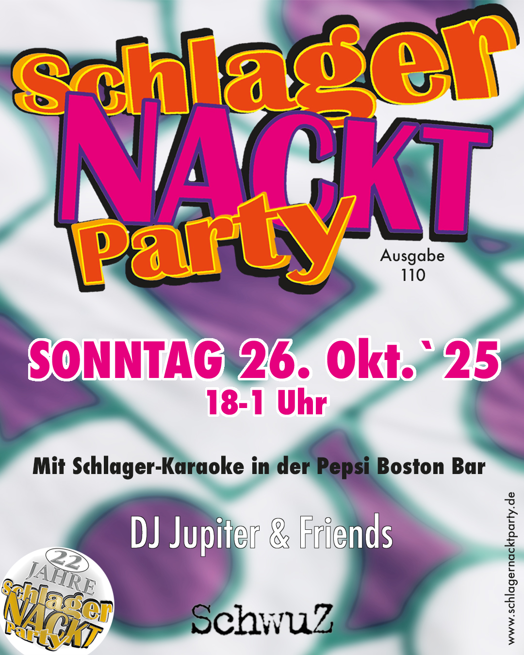 Veranstaltungsbild für Schlager-Nackt Party | 110