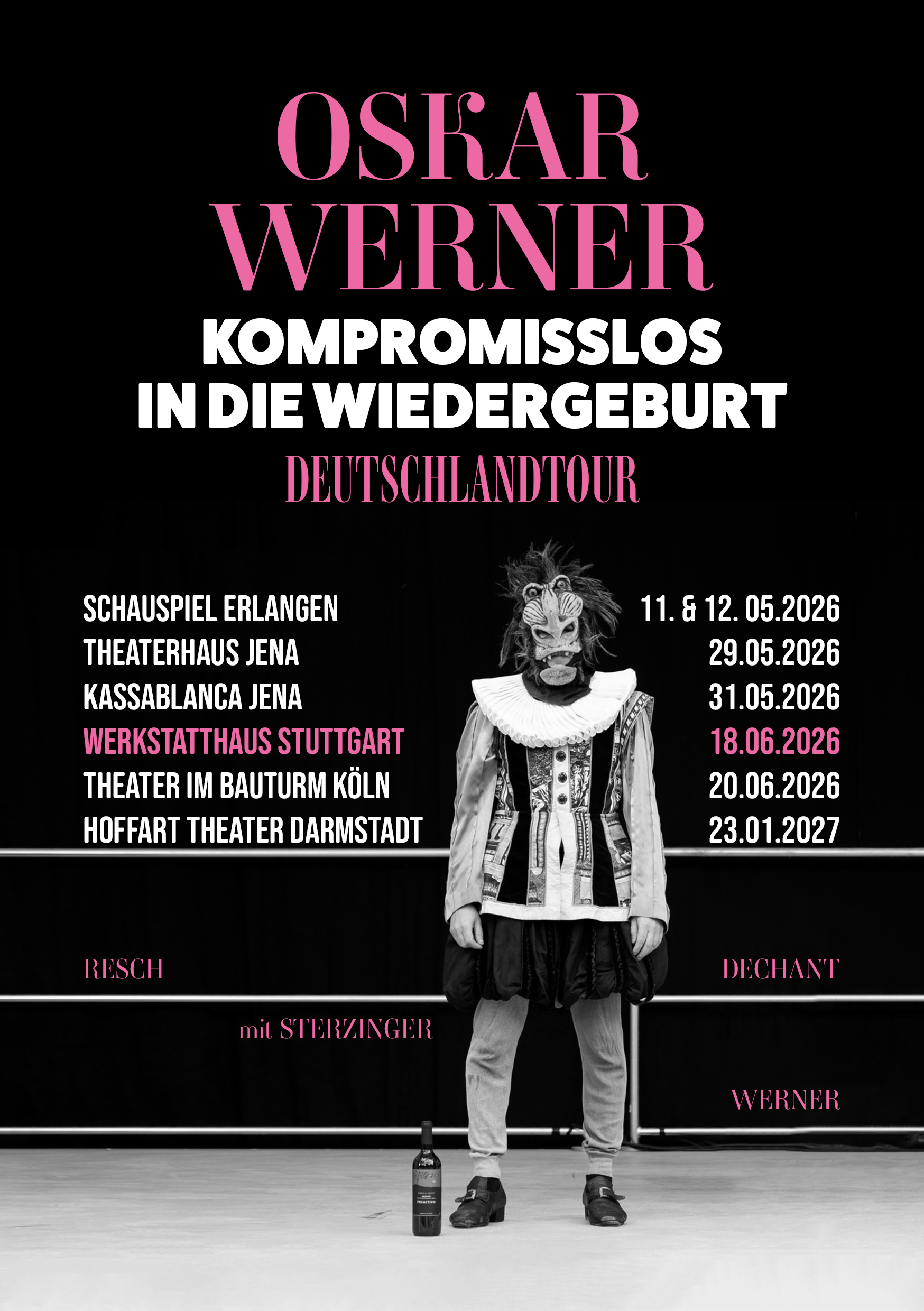 Veranstaltungsbild für Oskar Werner - Kompromisslos in die Wiedergeburt