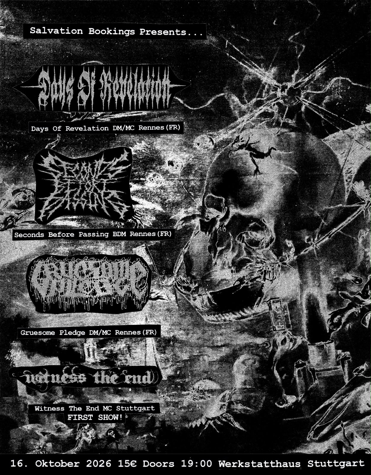 Veranstaltungsbild für Salvation Bookings WerkstattMosh