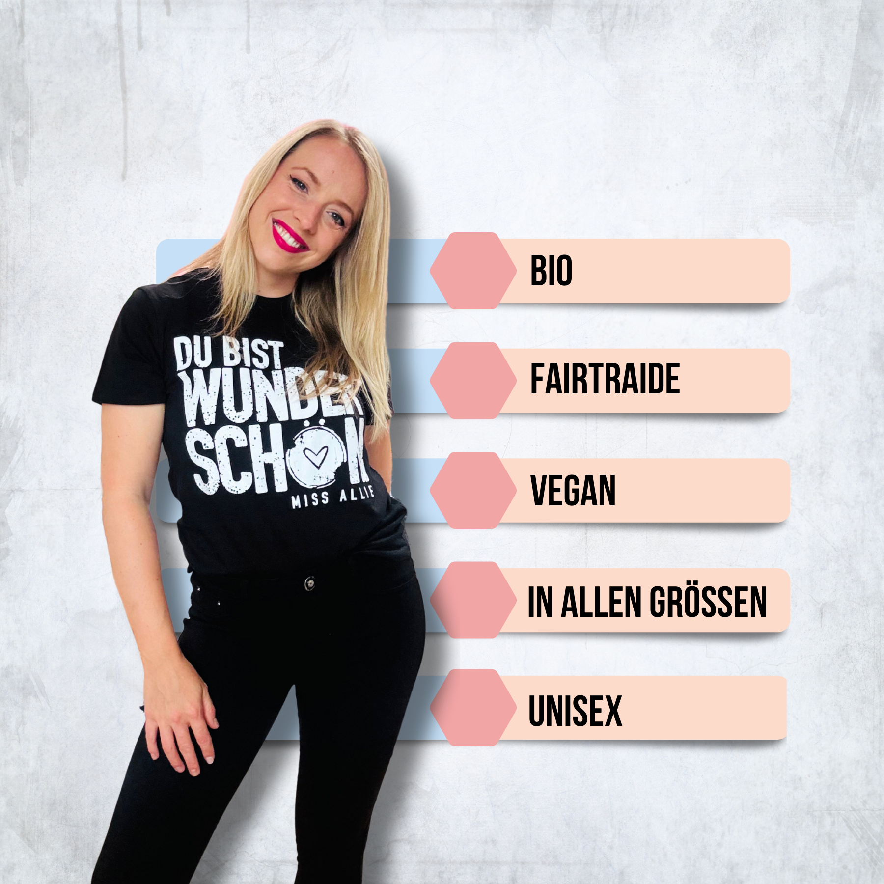 Thumbnail 3 von T-Shirts „Du bist wunderschön“