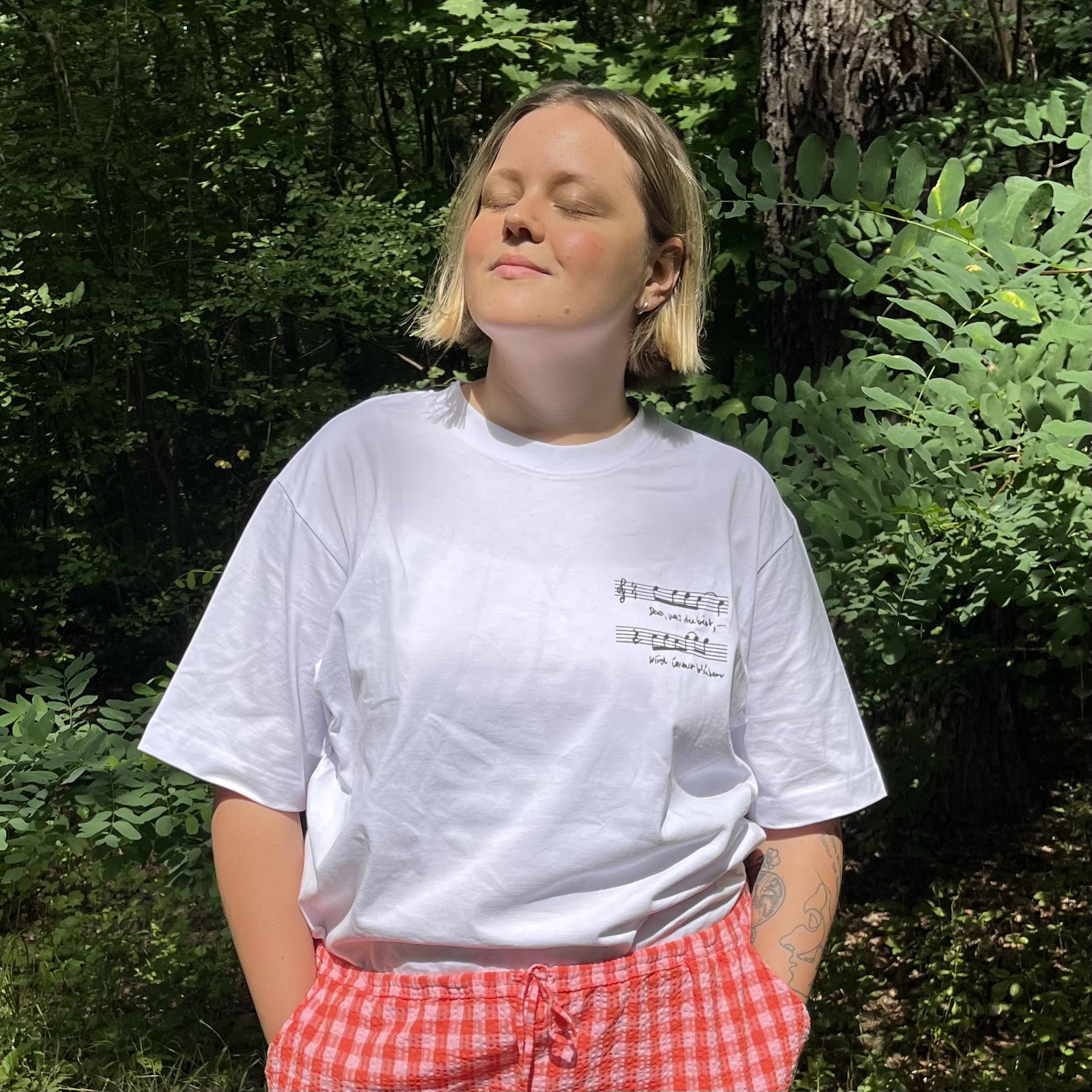 Produktbild für Shirt „Als du gingst“ Front & Back Druck