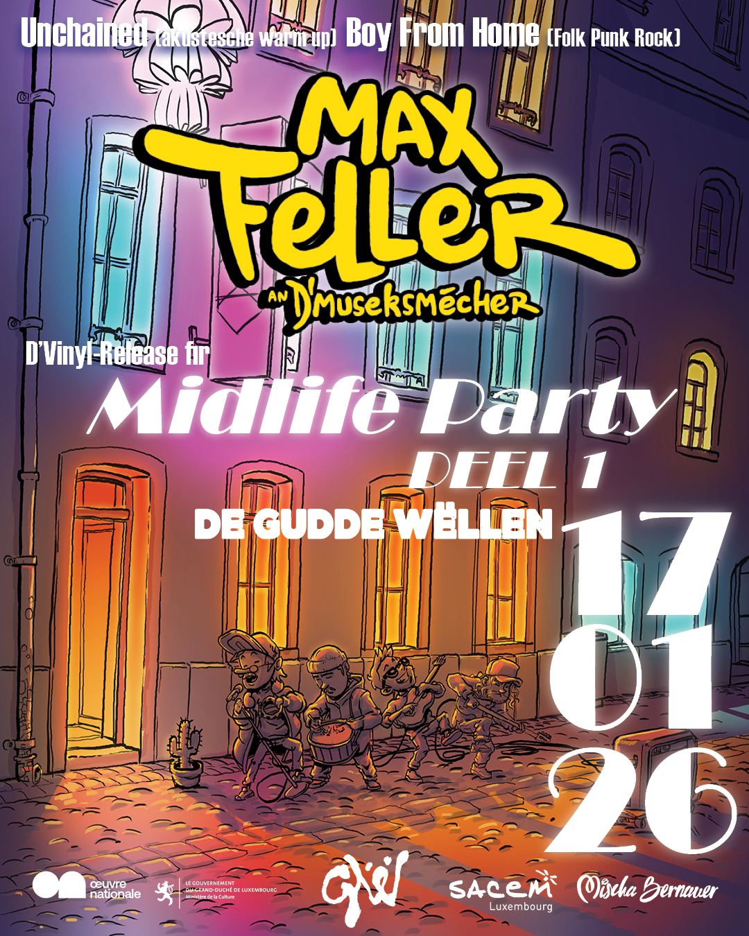 Veranstaltungsbild für MAX FELLER RELEASE PARTY