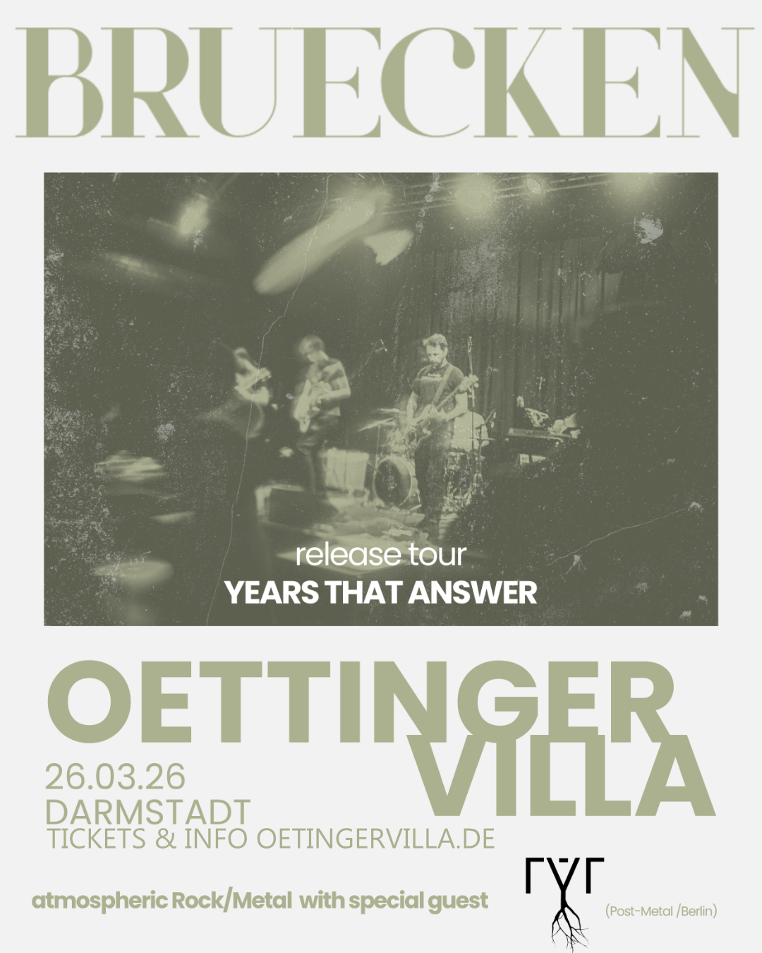 Veranstaltungsbild für BRUECKEN // rýr