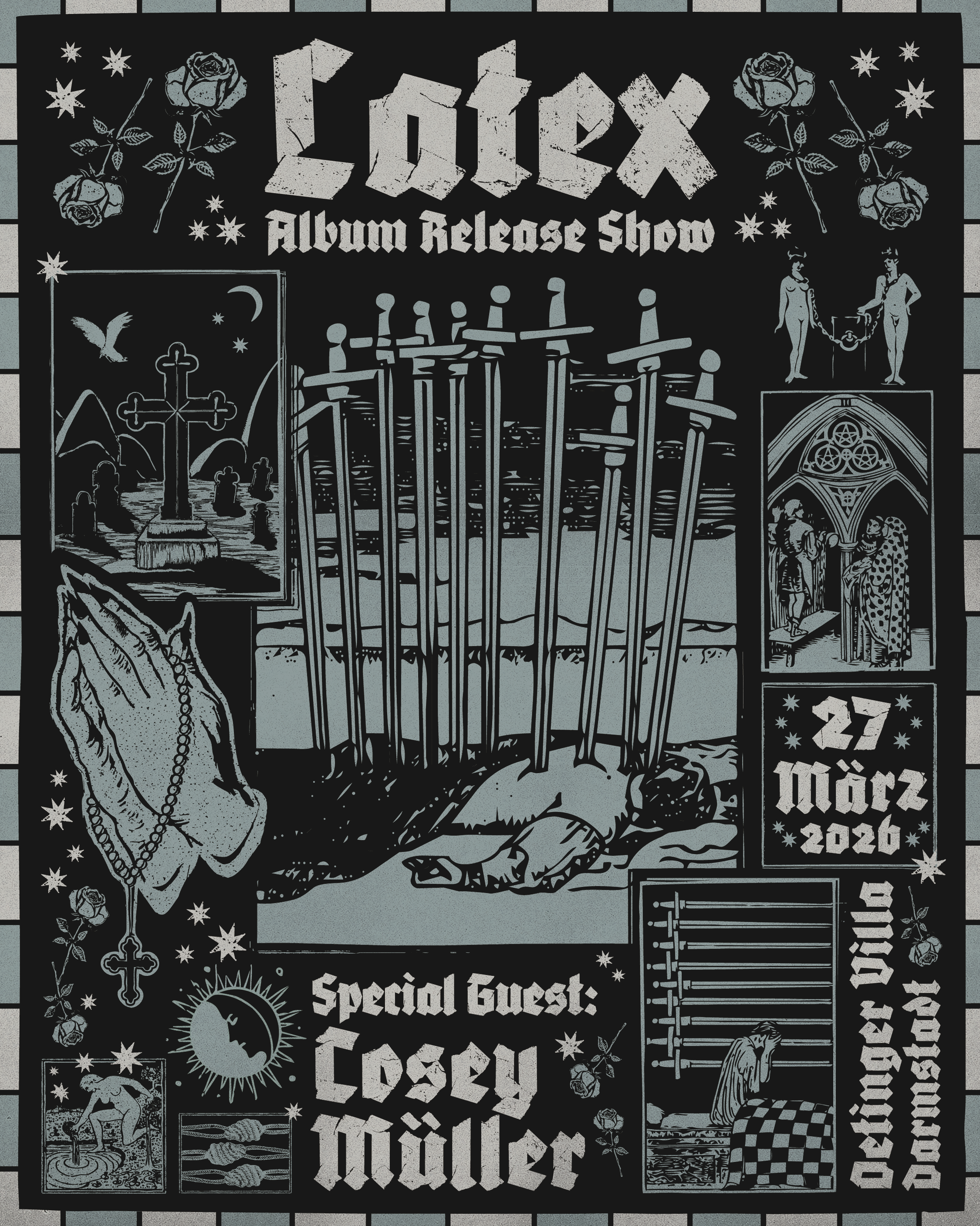 Veranstaltungsbild für LATEX Recordrelease + Special Guest: Cosey Mueller