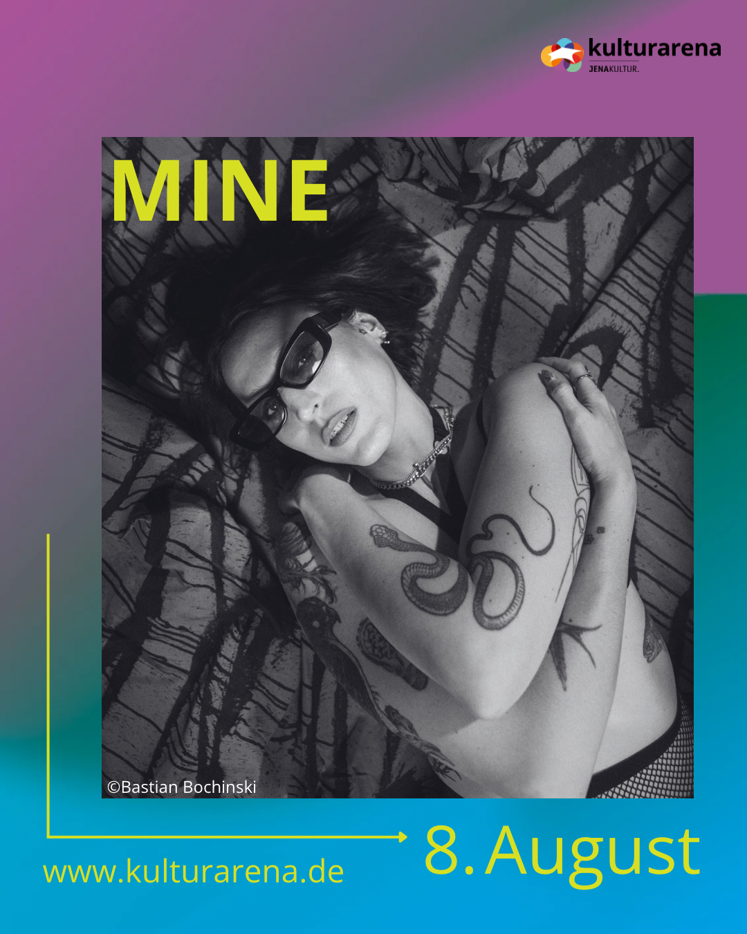Veranstaltungsbild für Mine x Kulturarena Jena