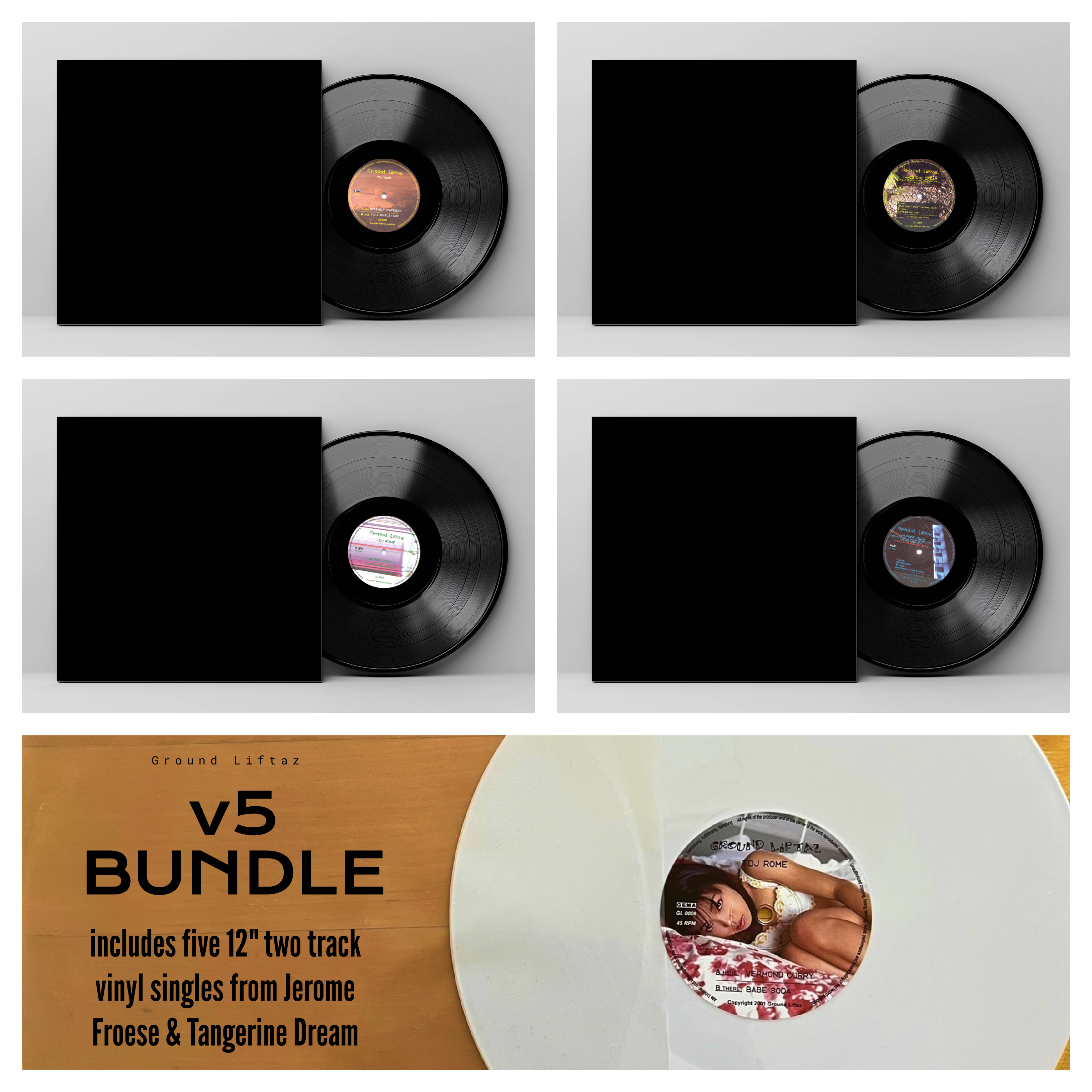 Produktbild für  v5 Vinyl 12 Bundle