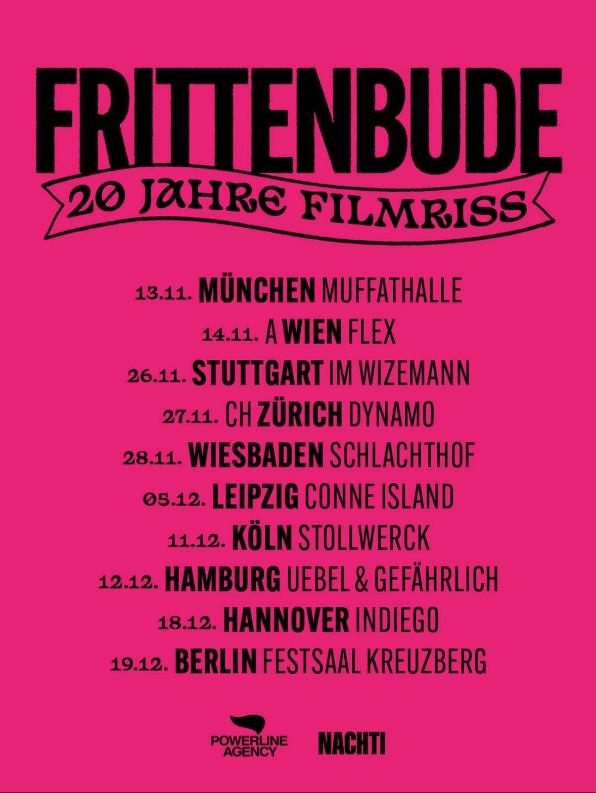 20 Jahre Filmriss Tour