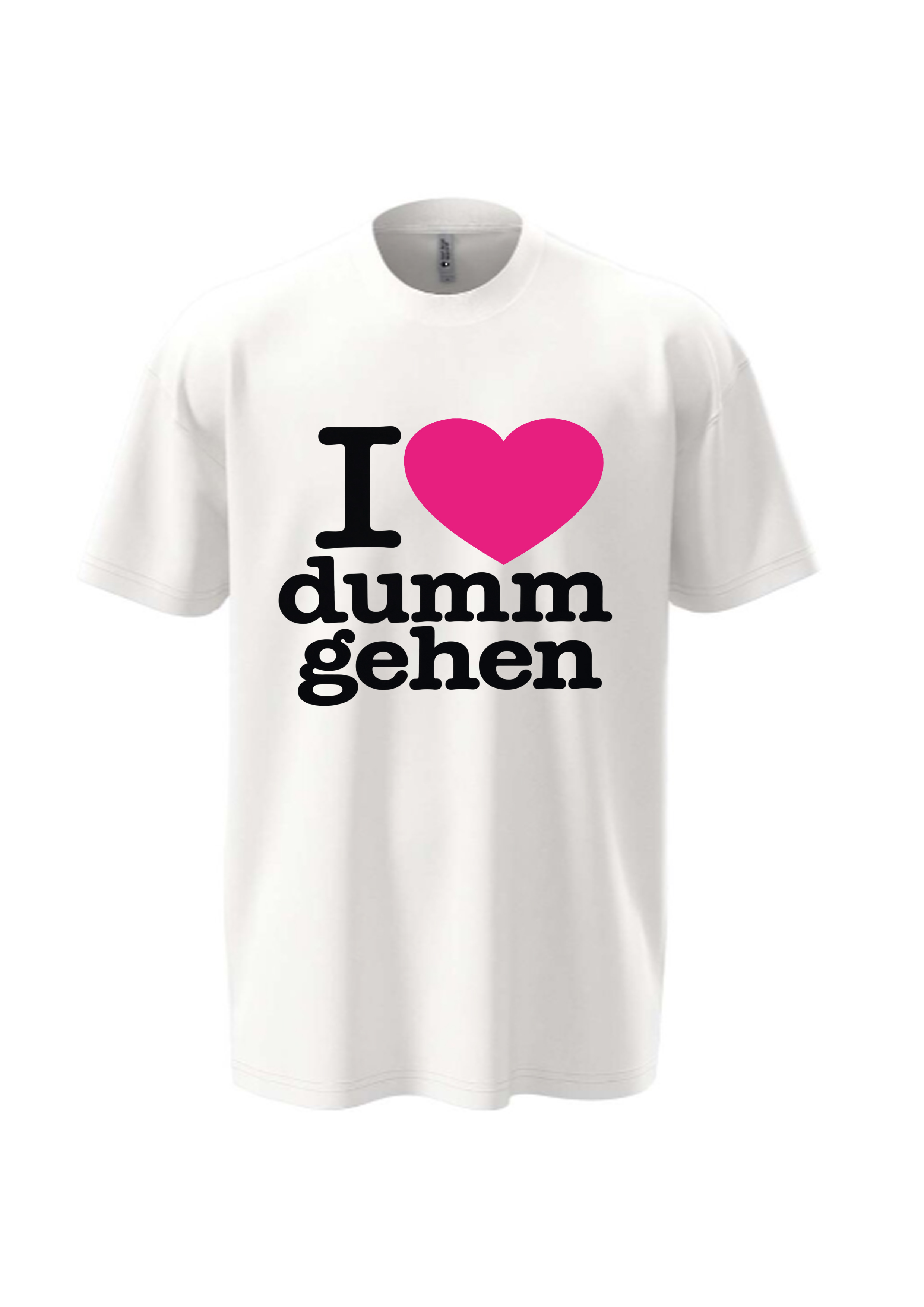 Produktbild für Wir gehen dumm - Unisex Oversized T-Shirt - Preorder