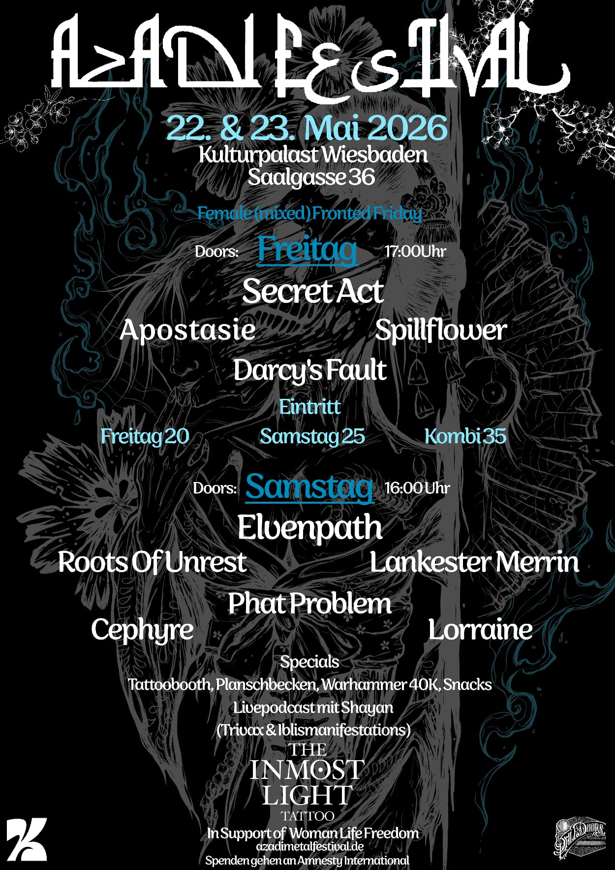 Veranstaltungsbild für Azadi Metal Festival 2026