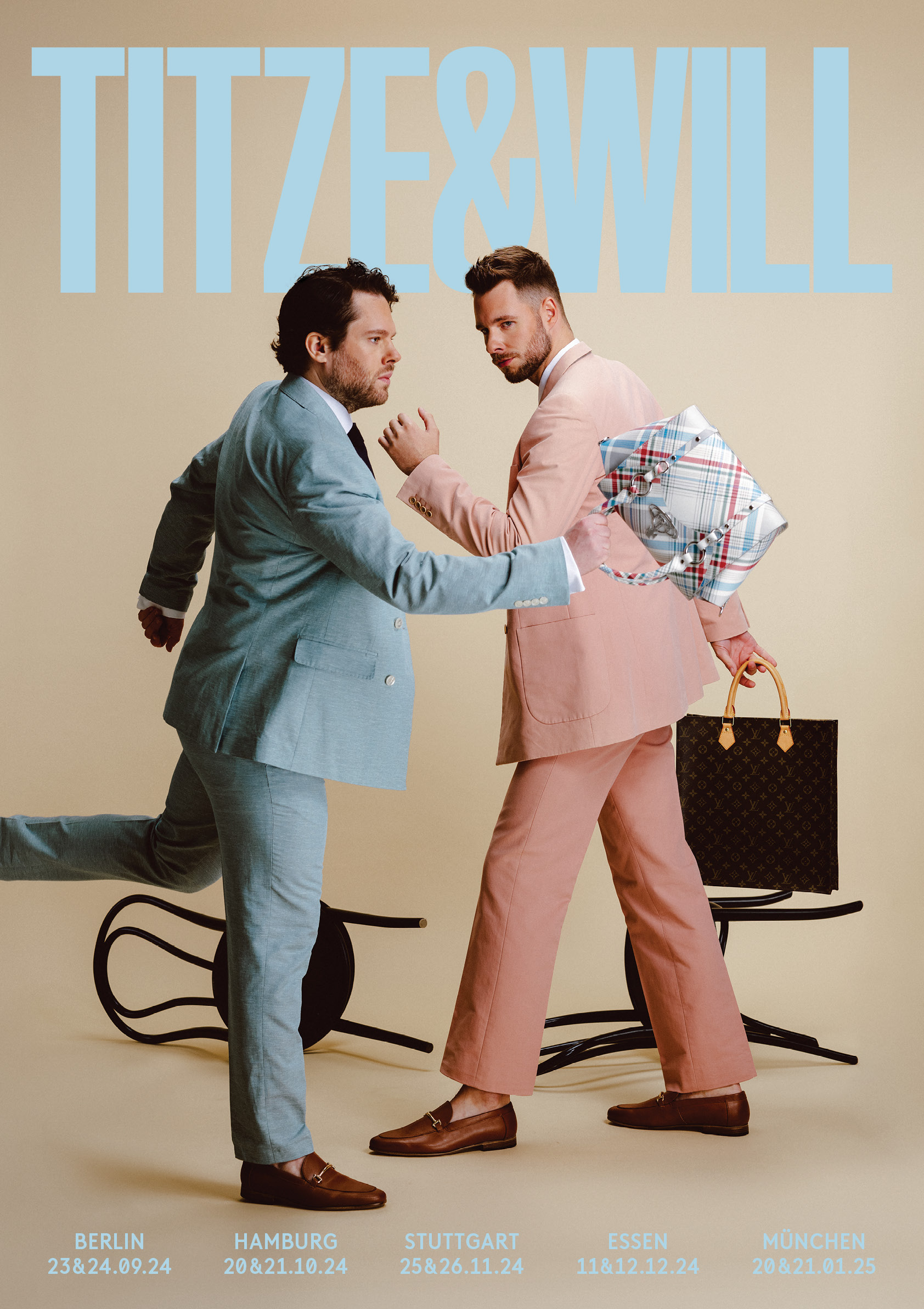 Produktbild für Tourplakat 2024/2025 - Beige