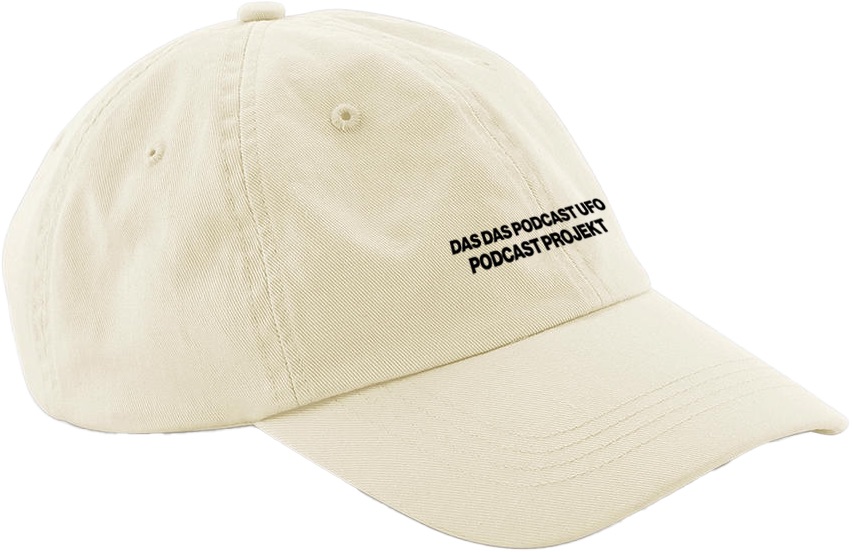 Hauptbild von DAS DAS PODCAST UFO PODCAST PROJEKT - Cap beige