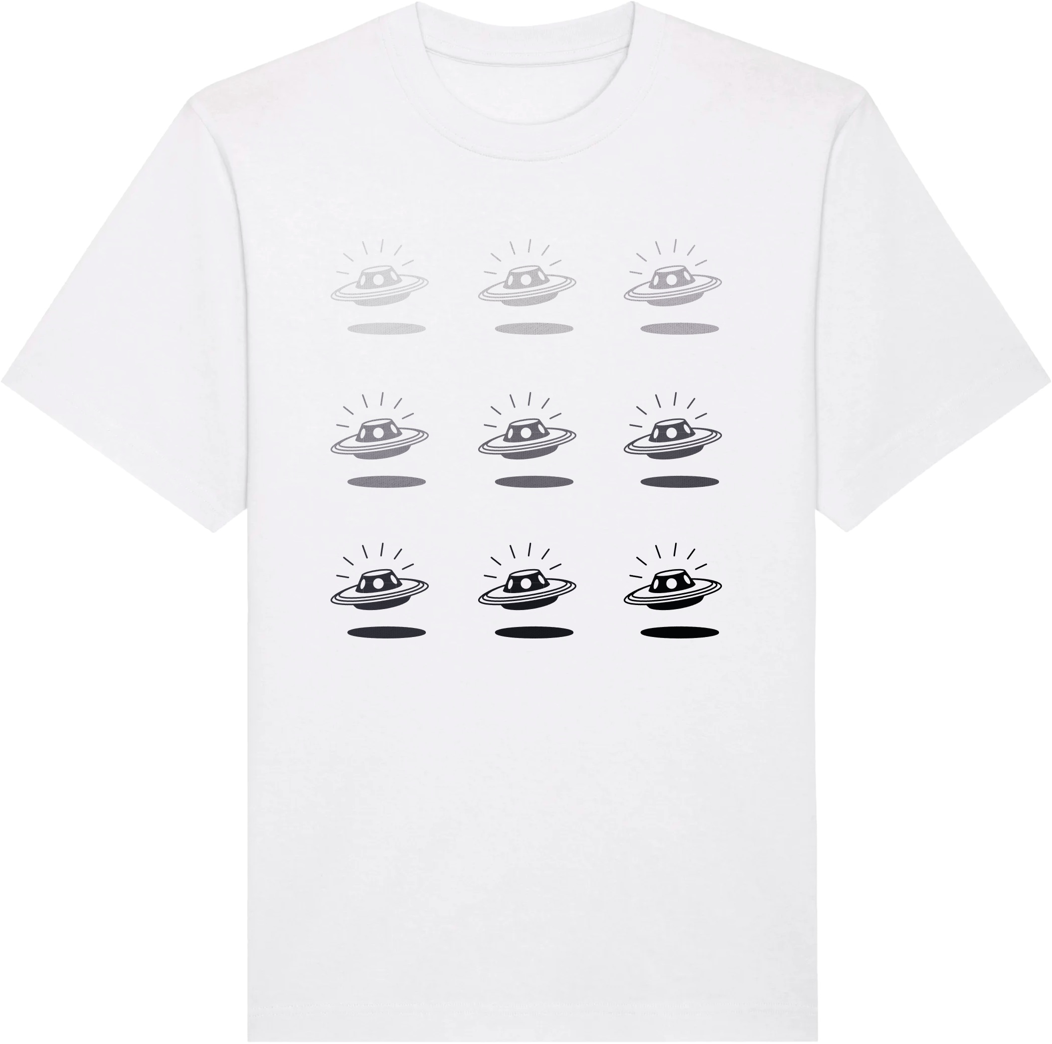 Hauptbild von DAS PODCAST UFO - Shirt Fading UFO