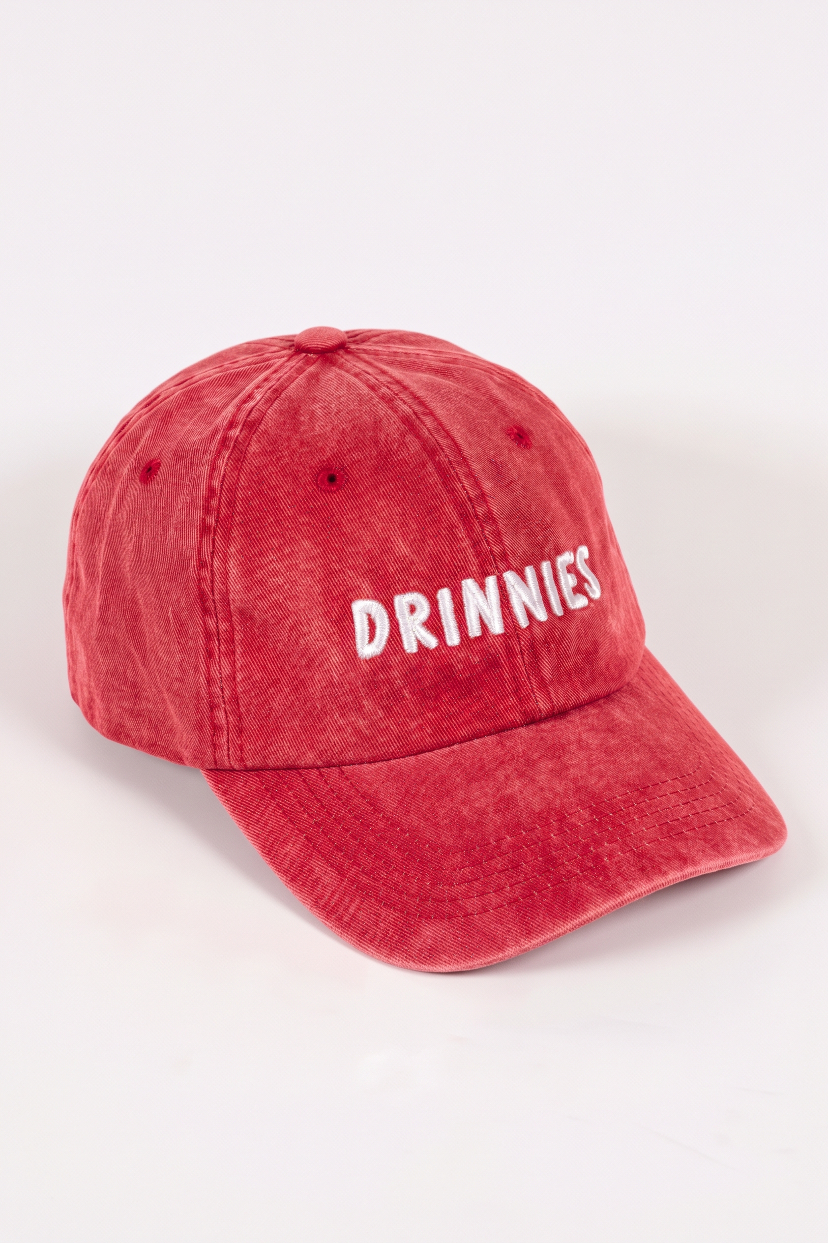 Produktbild für  DRINNIES Cap vintage rot  - Preorder