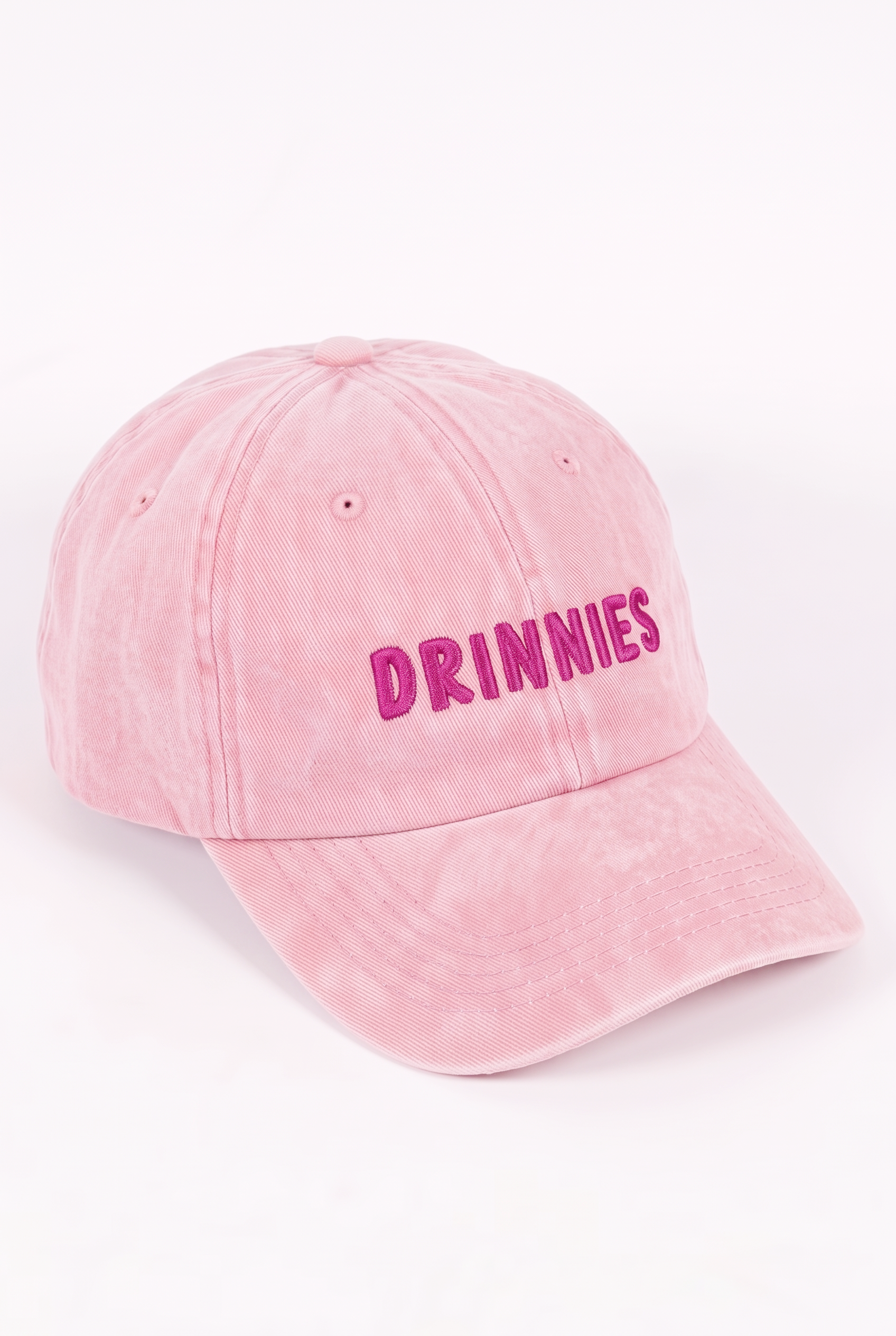 Produktbild für  DRINNIES Cap washed rosa  - Preorder