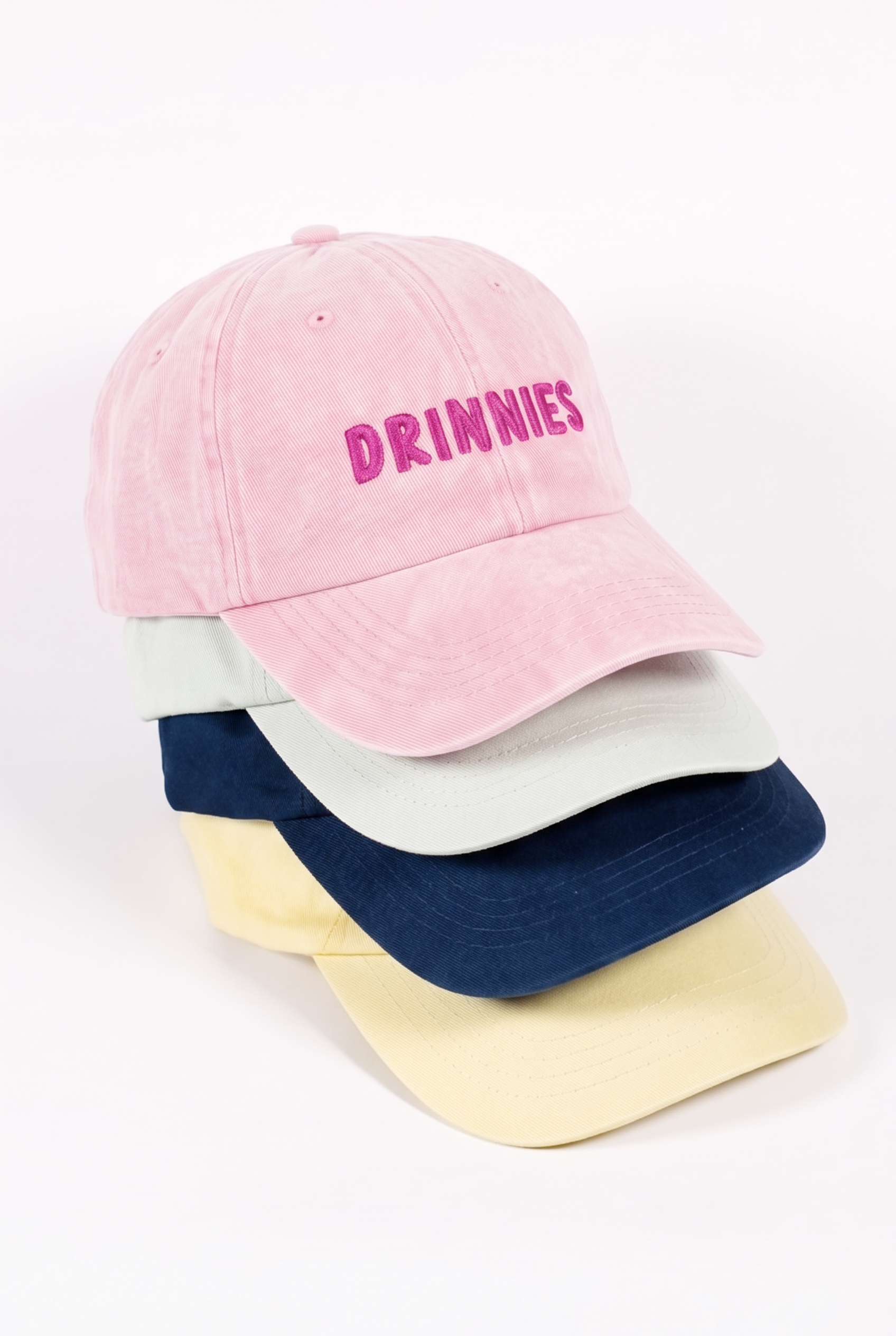 Thumbnail 3 von  DRINNIES Cap washed rosa  - Preorder