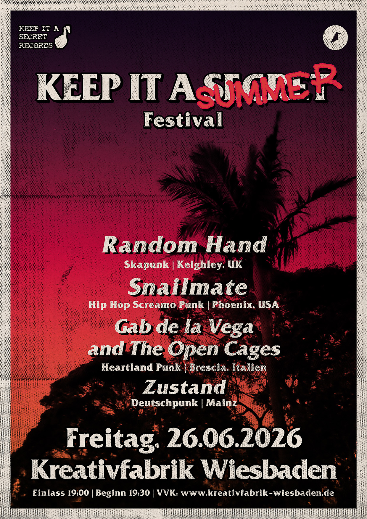 Veranstaltungsbild für Keep it a Summer Festival