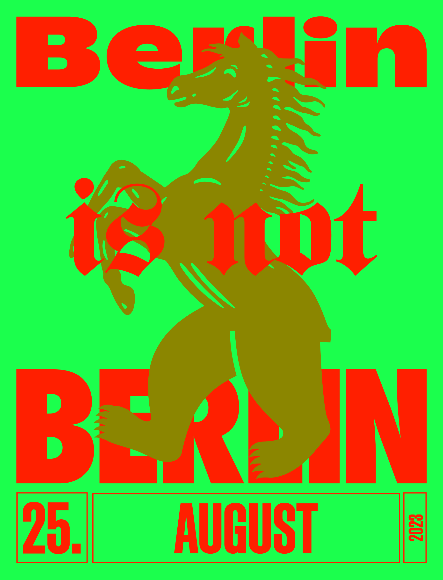 Tickets für BERLIN is not BERLIN - TAGESTICKET FREITAG @ Trabrennbahn ...