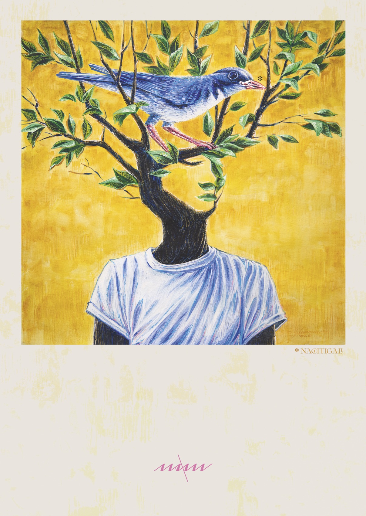 Produktbild für „Nachtigall“ Poster