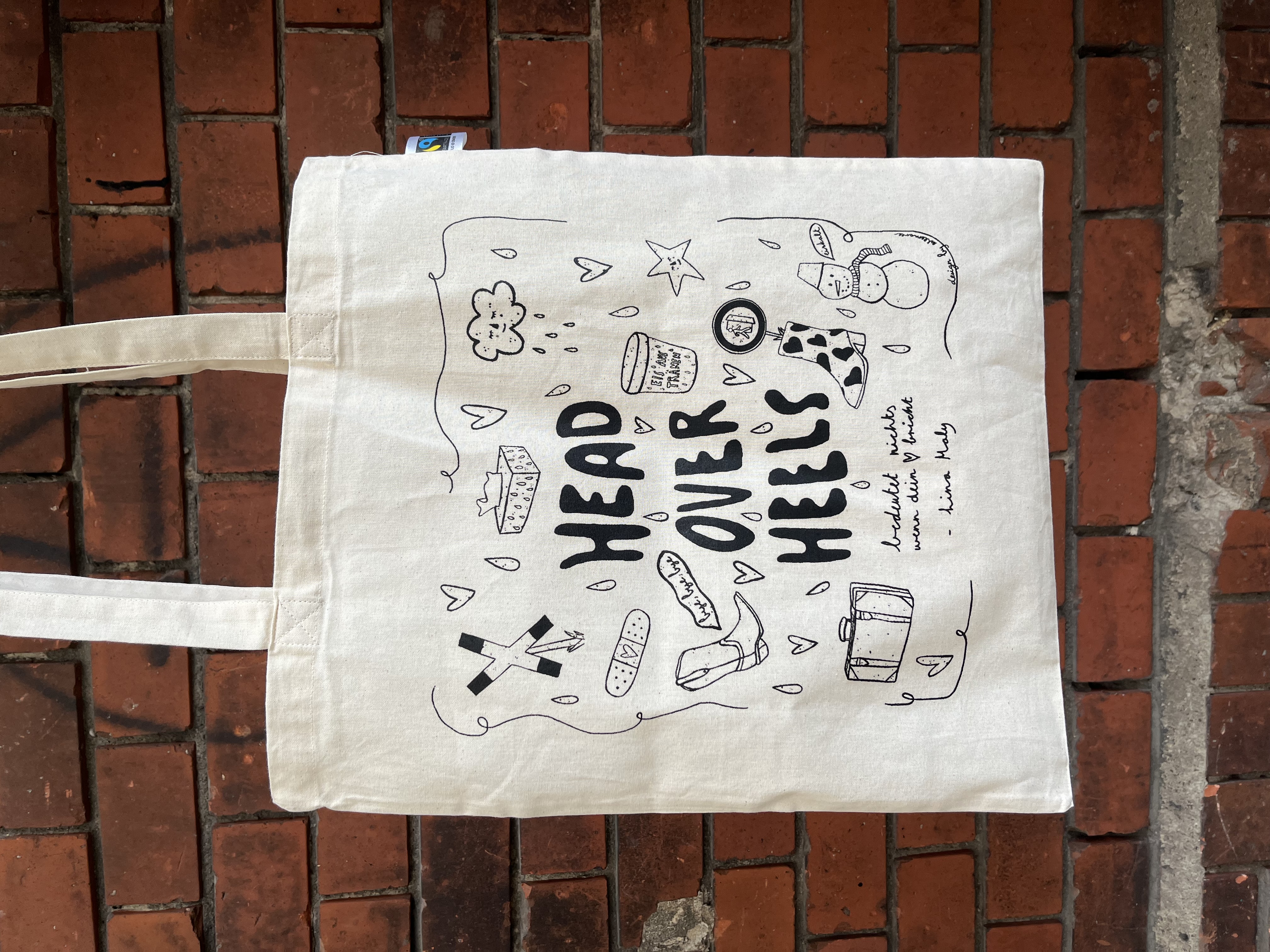 Thumbnail 2 von „Head over heels“ Beutel