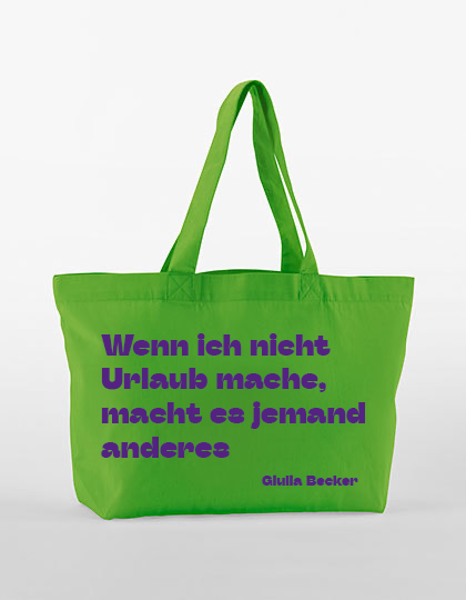Produktbild für Shopper - apple green