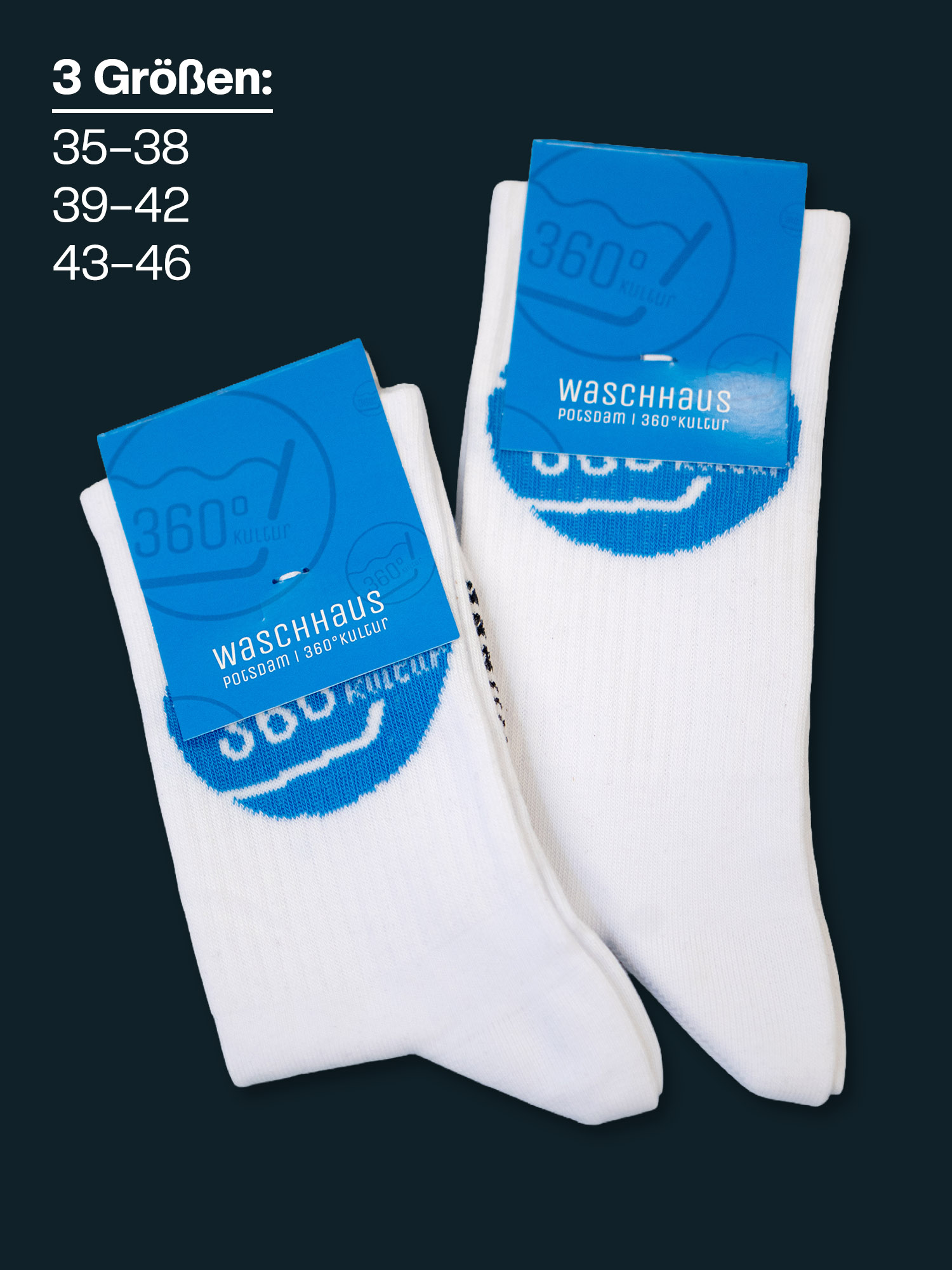 Thumbnail 2 von 360° Socken - Waschhaus Potsdam