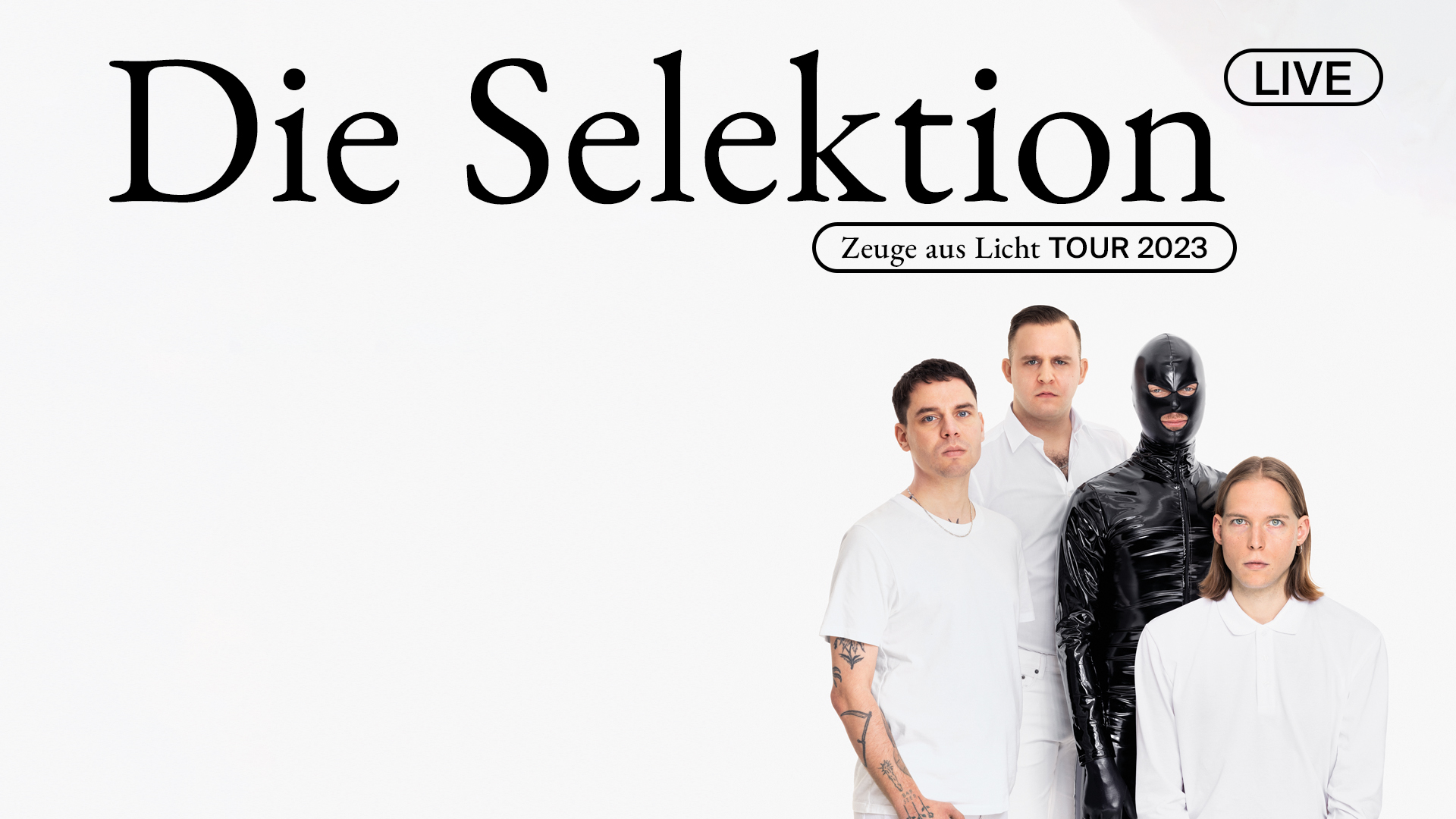 Veranstaltungsbild für Die Selektion +   Support: MindSlide (Postpunk)