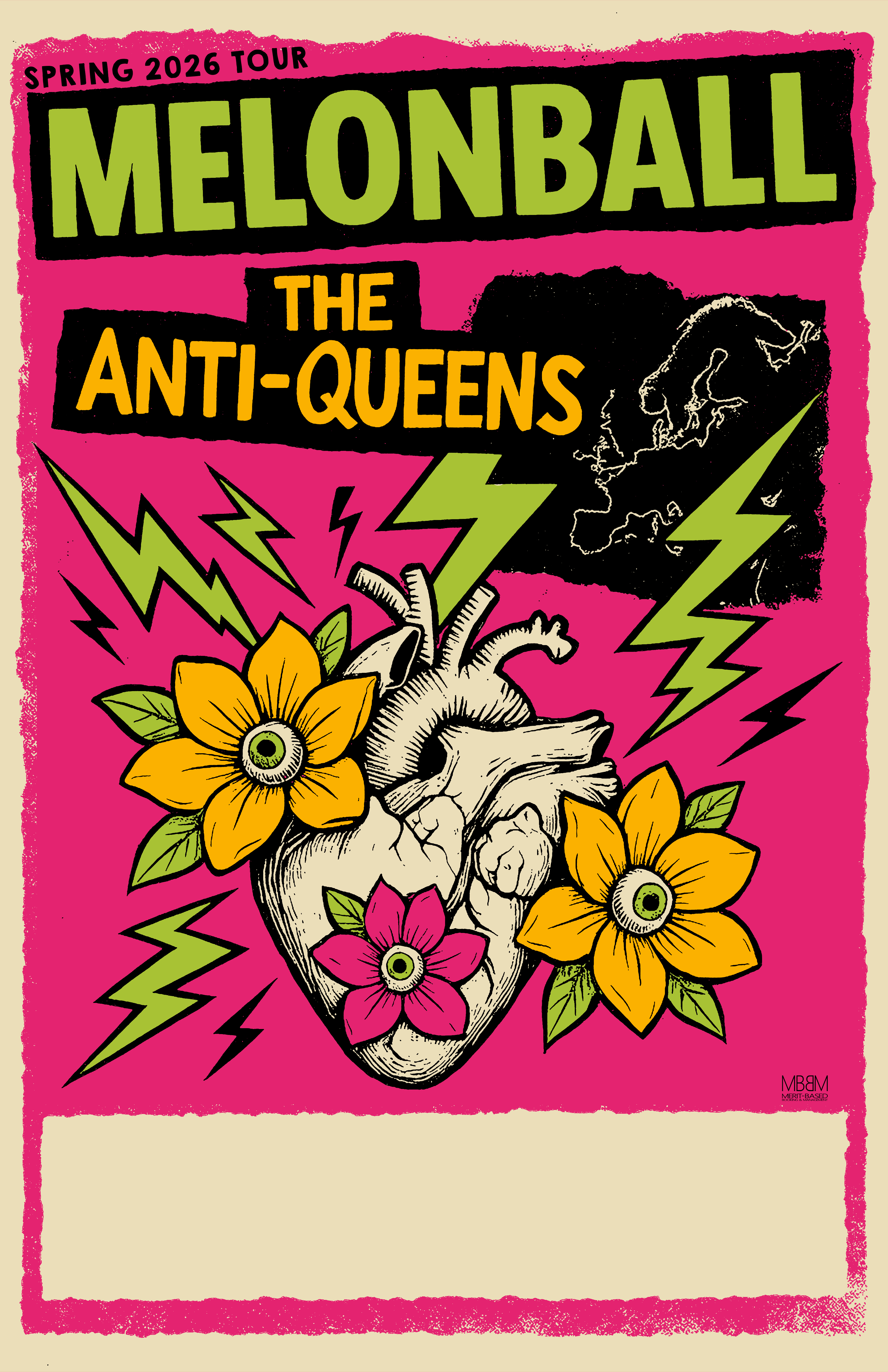 Veranstaltungsbild für Melonball [Nürnberg] / The Anti Queens [Toronto]