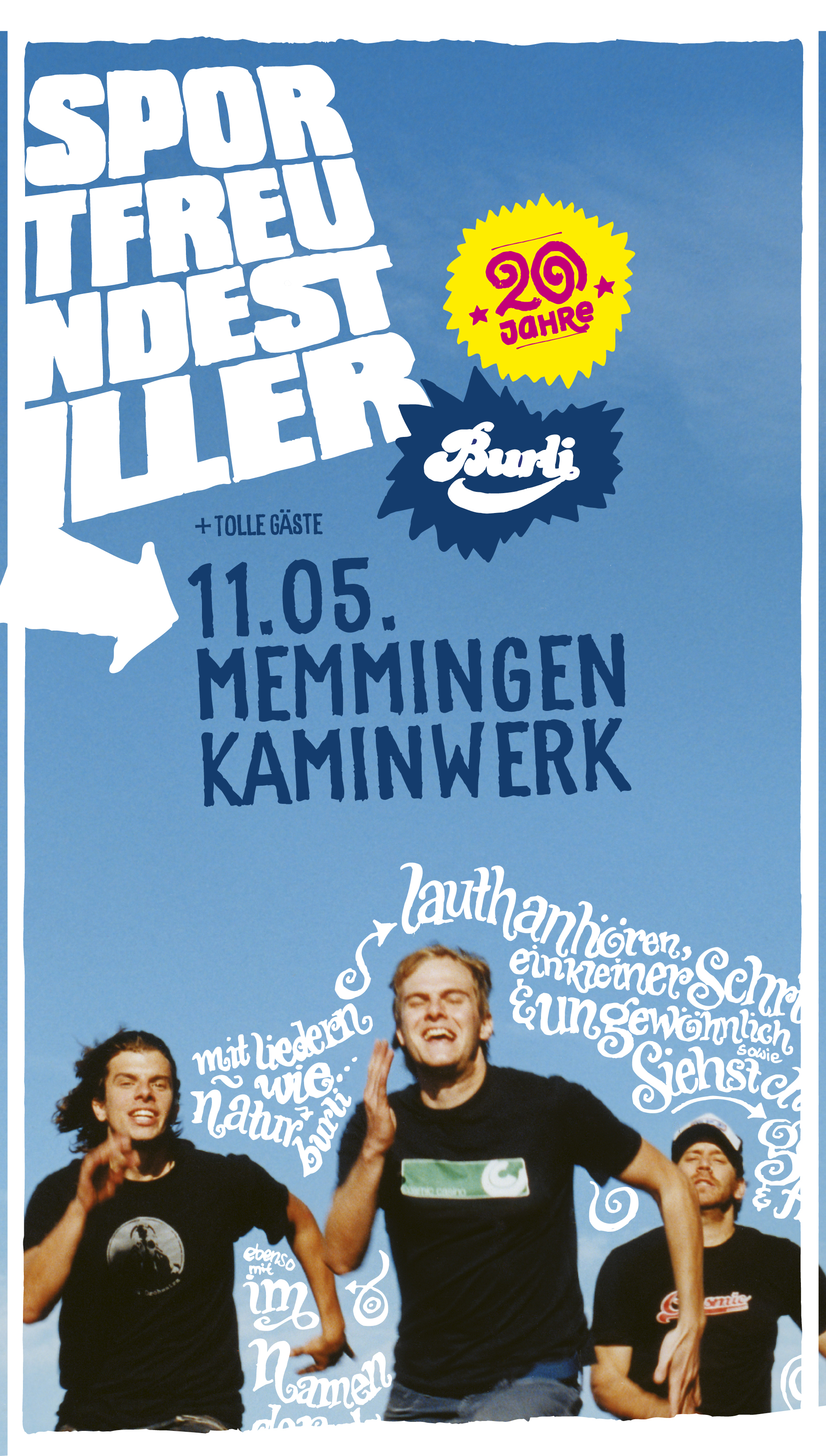 Veranstaltungsbild für Sportfreunde Stiller + Tolle Gäste