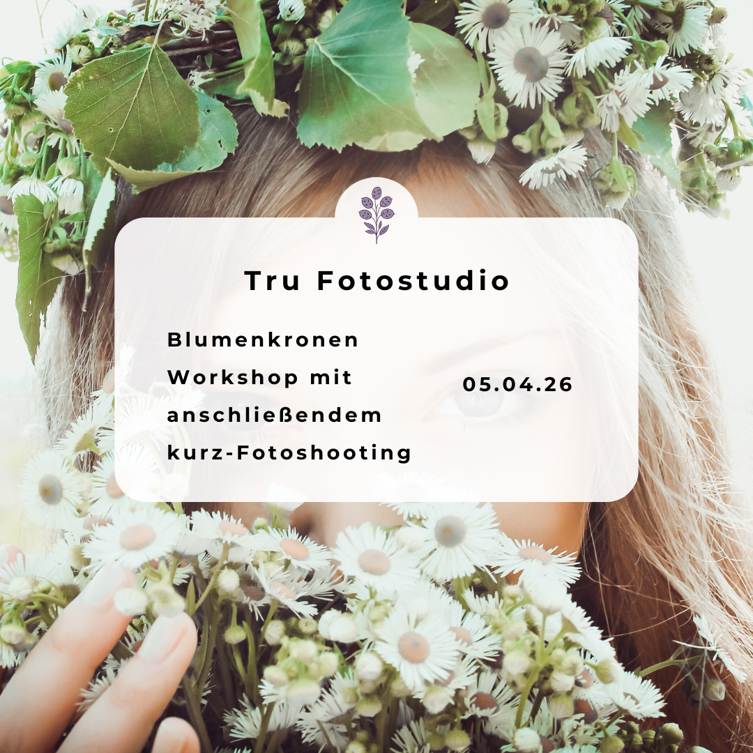 Veranstaltungsbild für Blumenkrone & Fotoshooting