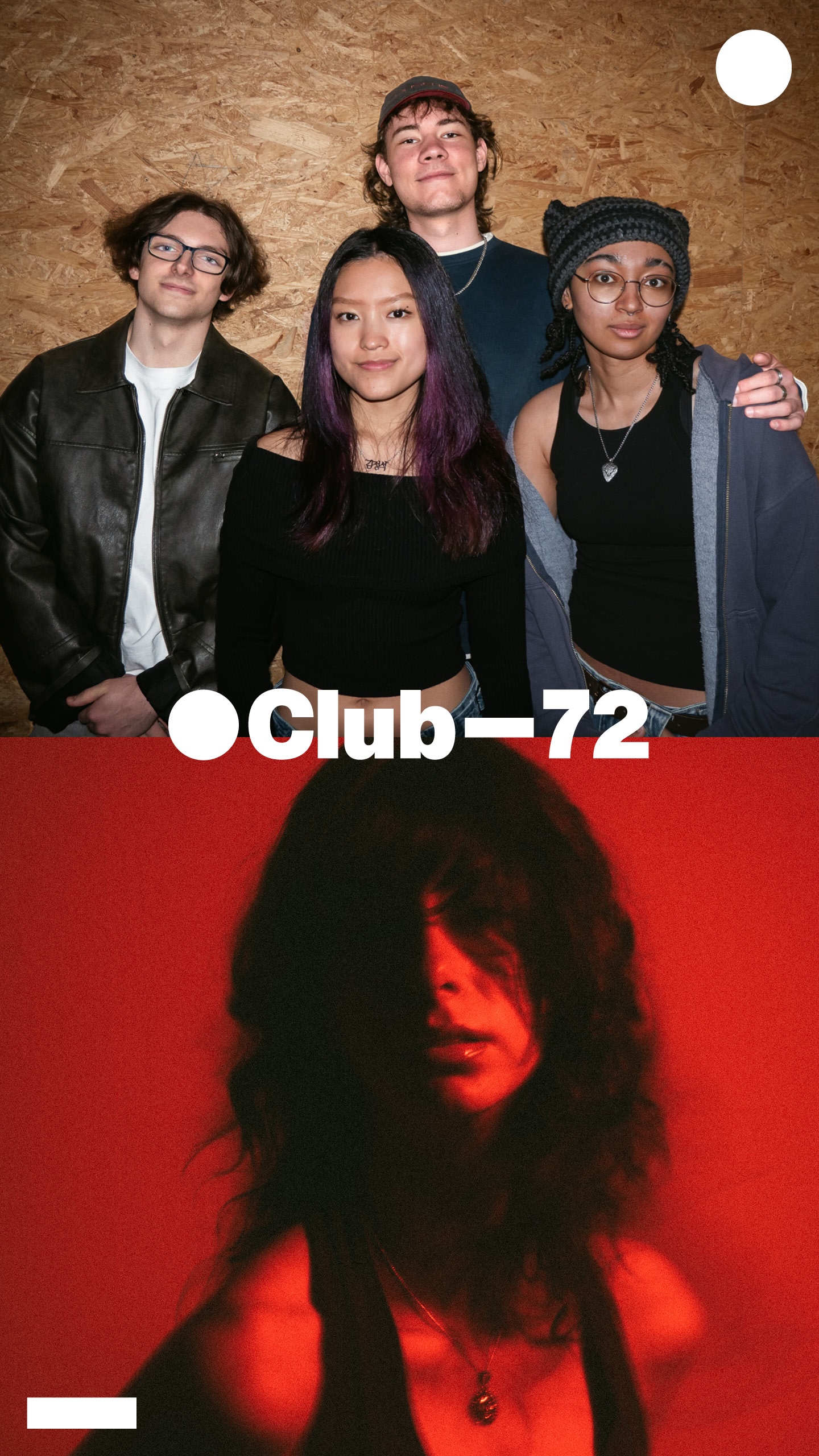 Veranstaltungsbild für ⬤Club–72: Anina & Under Burgundy