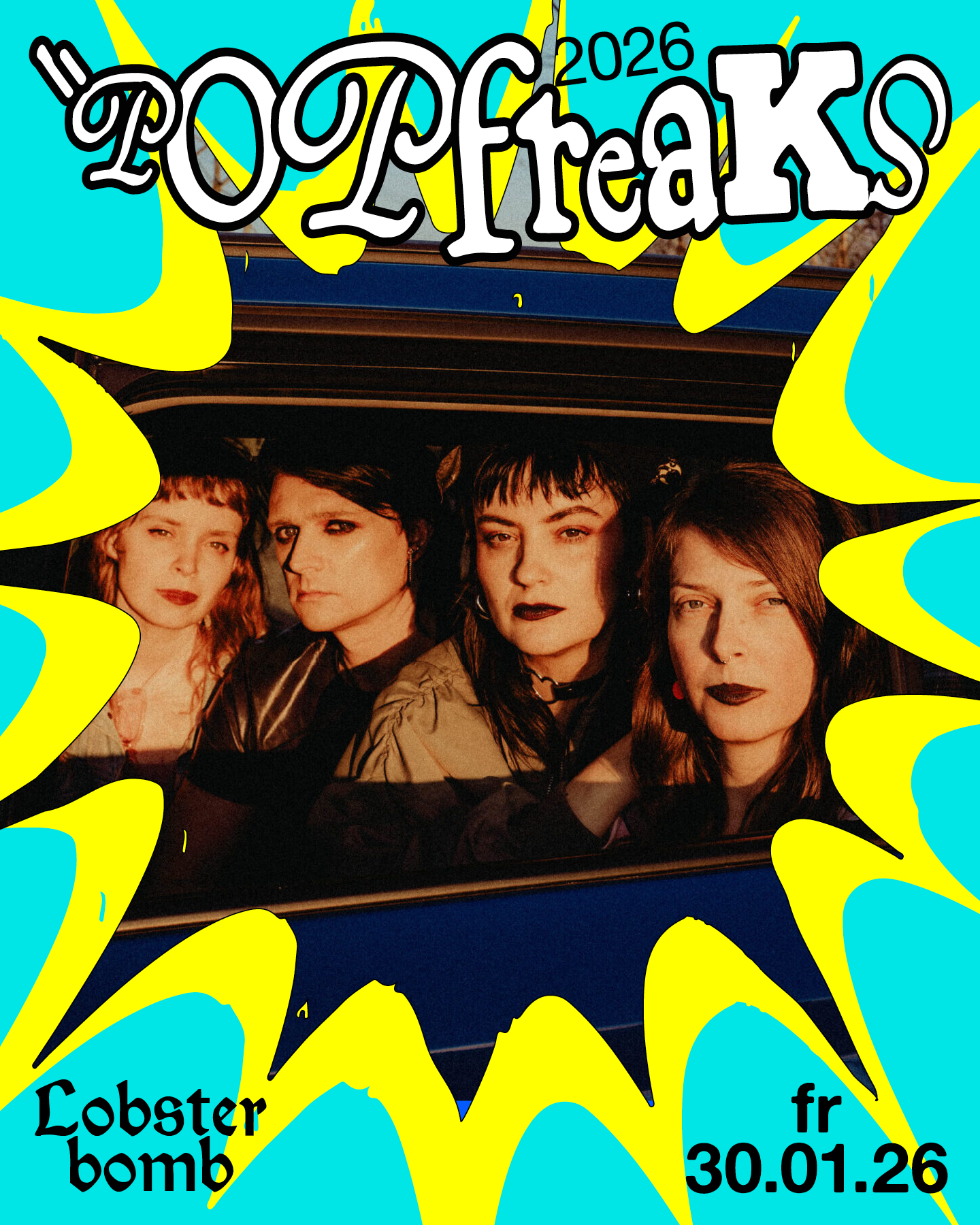 Veranstaltungsbild für POP FREAKS:  Lobsterbomb