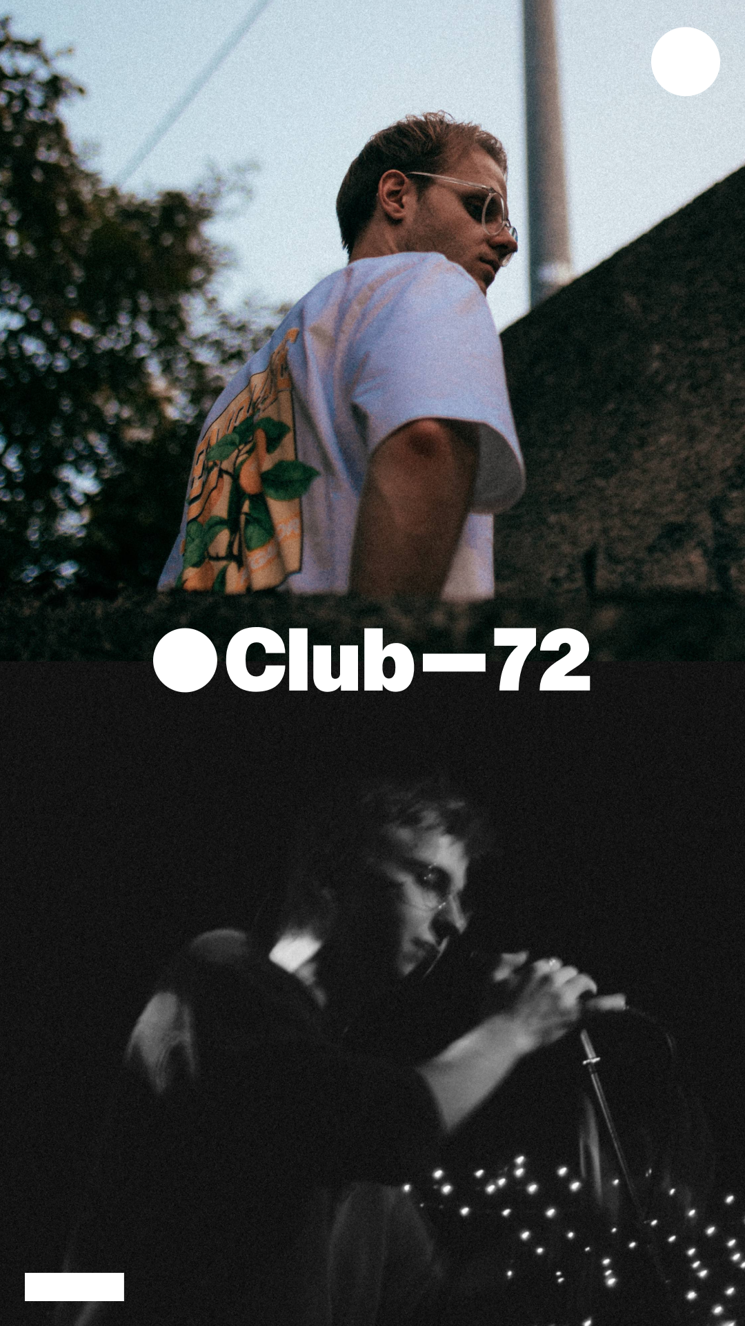 Veranstaltungsbild für ⬤Club–72: Joost & Timme