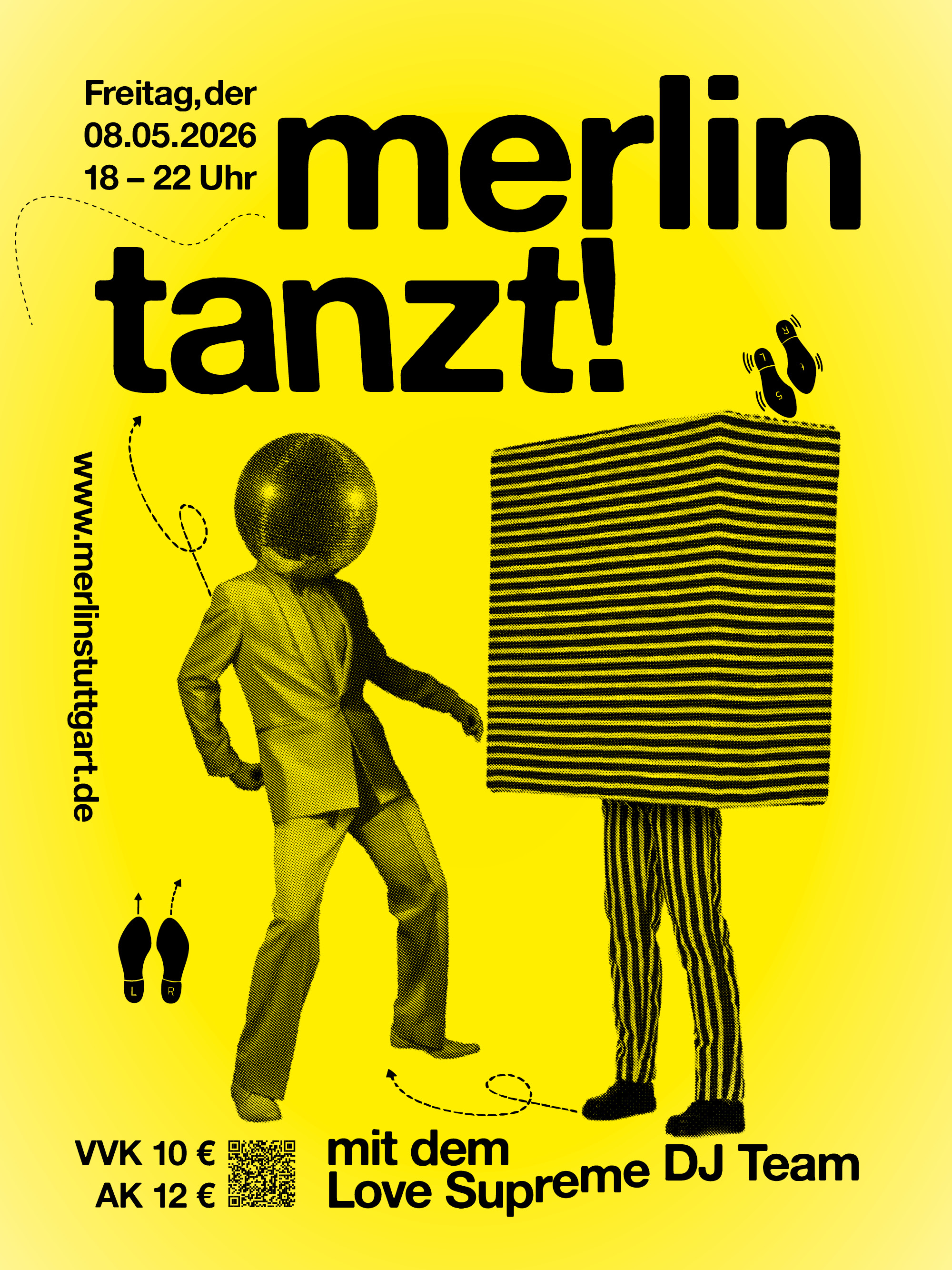Veranstaltungsbild für Merlin tanzt! mit Love Supreme DJ Team