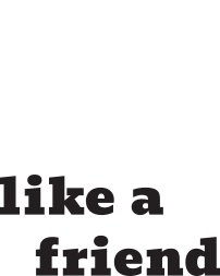 like a friend logo