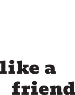 like a friend logo