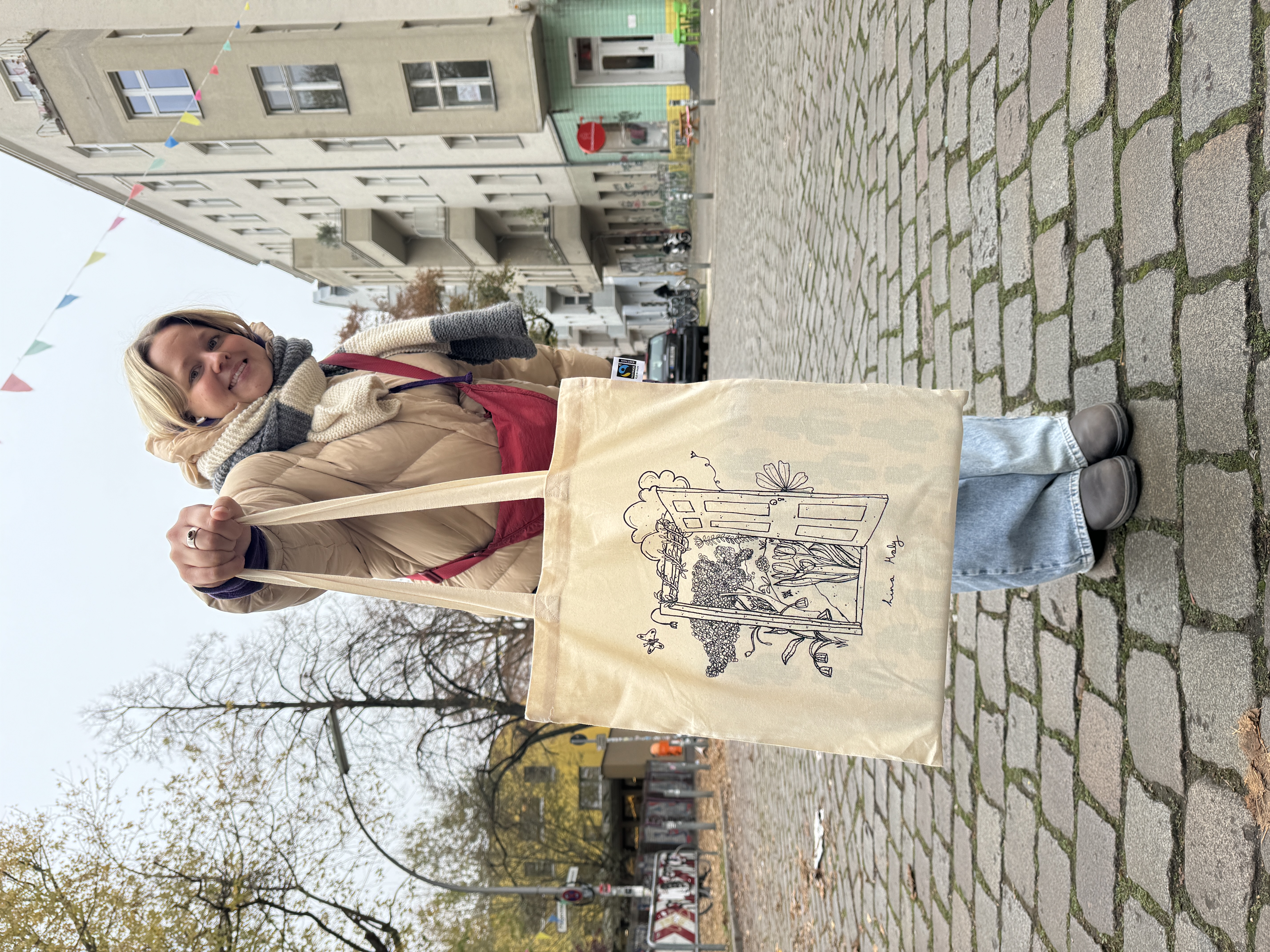 Thumbnail 2 von  Beutel „Liebe vor der Tür“