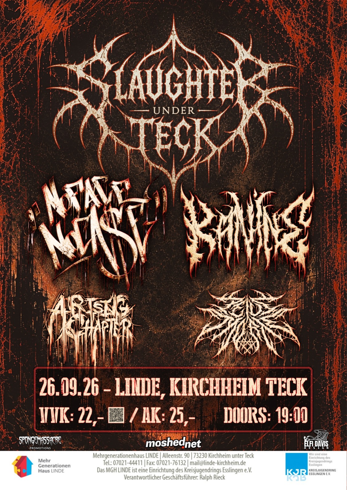 Veranstaltungsbild für Slaughter under Teck: 