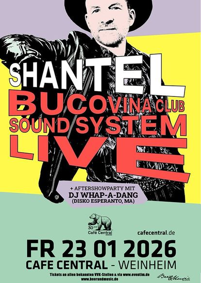 Veranstaltungsbild für Shantel & Bucovina Club Soundsystem